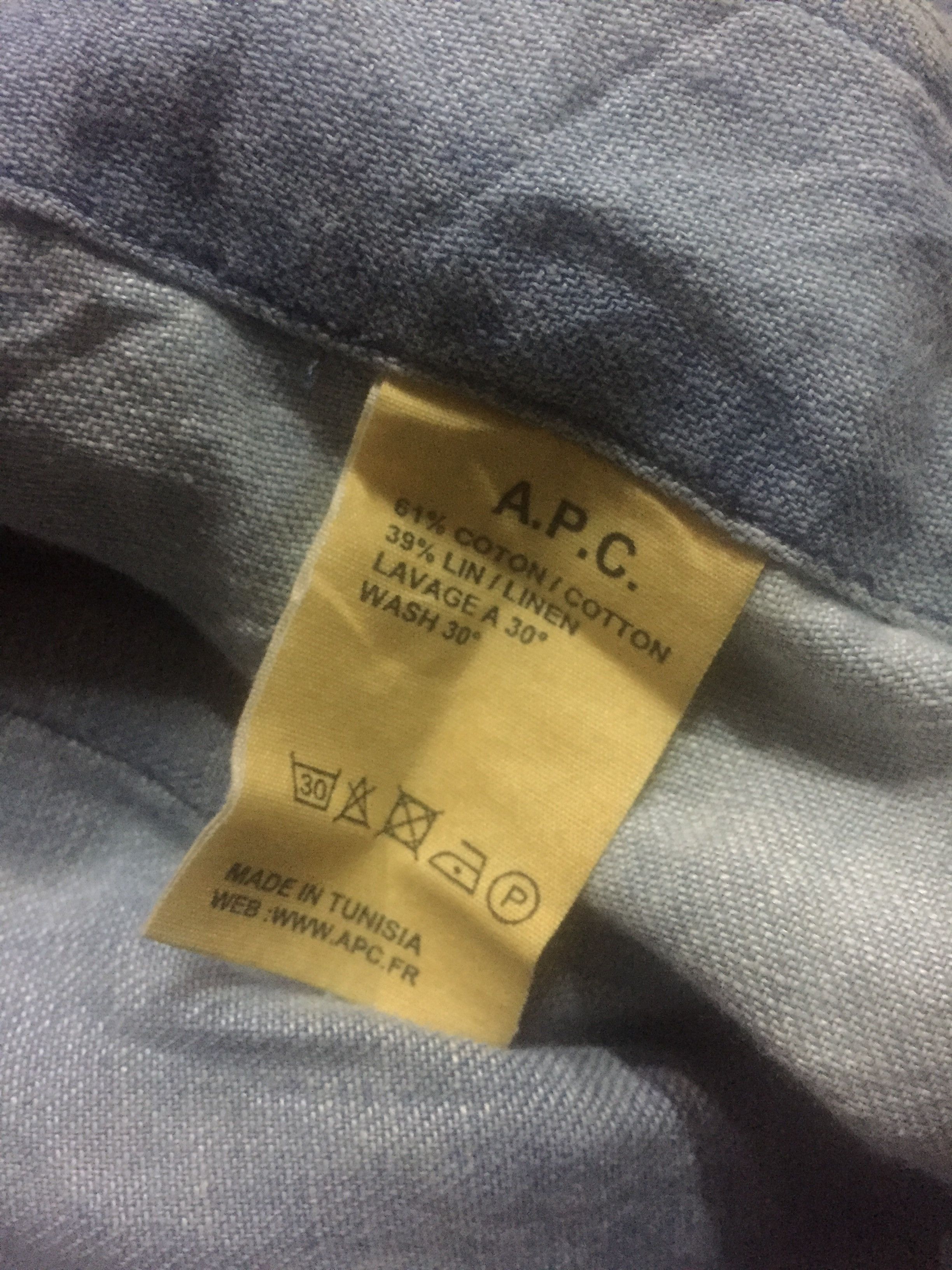 A.P.C. A.P.C Pants Faded Size US 34 / EU 50 - 9 Thumbnail