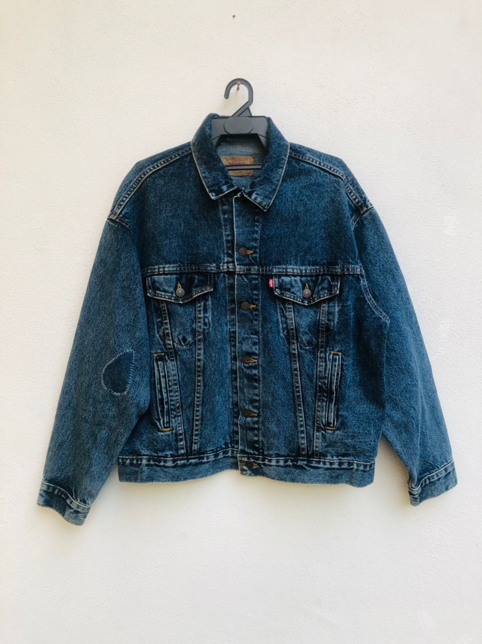 Japanese Brand × Vintage Vintage Levis Distressed Travis Scott Fashion Style Jacket Size US L / EU 52-54 / 3 - 2 Thumbnail