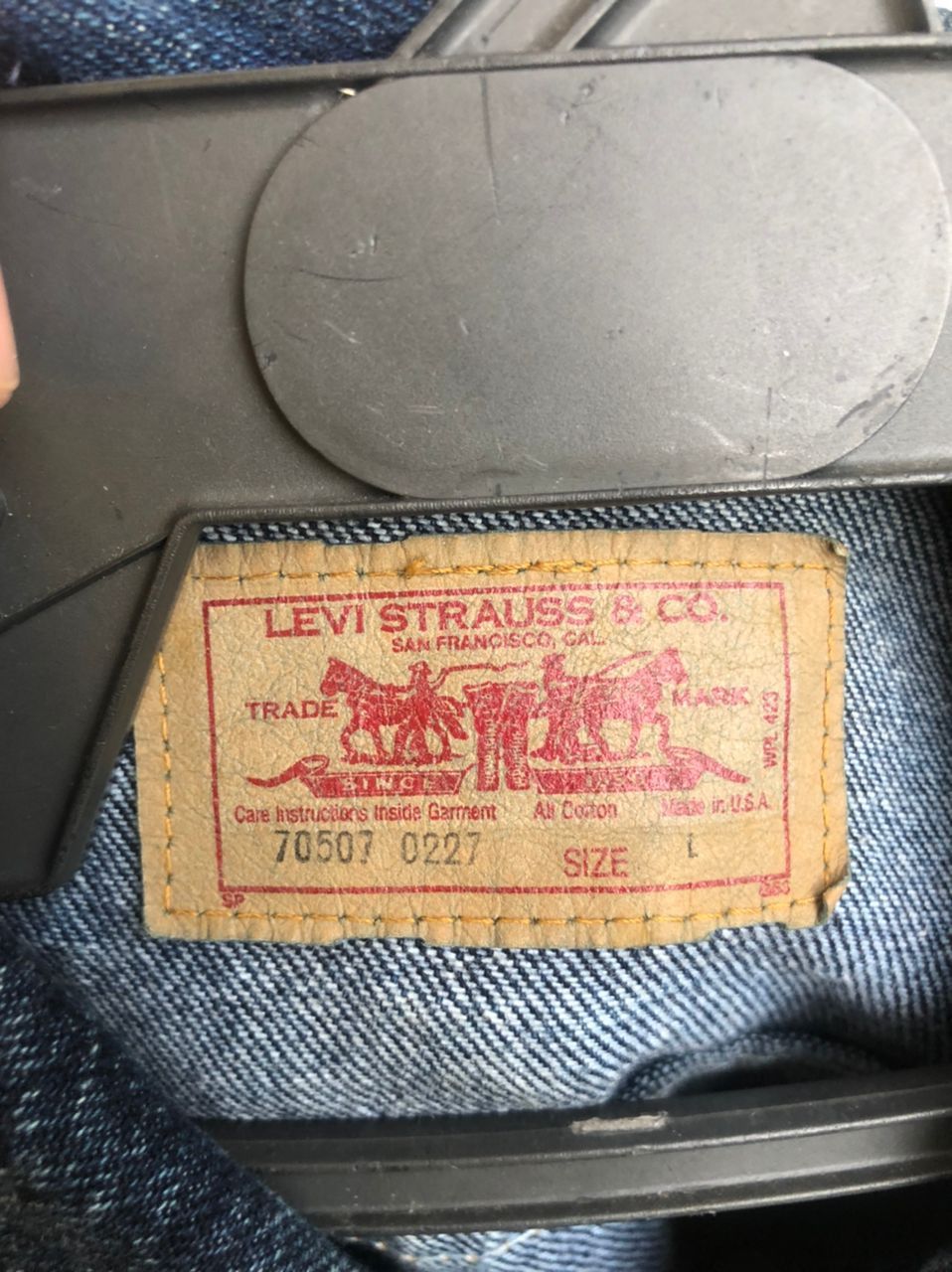Japanese Brand × Vintage Vintage Levis Distressed Travis Scott Fashion Style Jacket Size US L / EU 52-54 / 3 - 11 Thumbnail