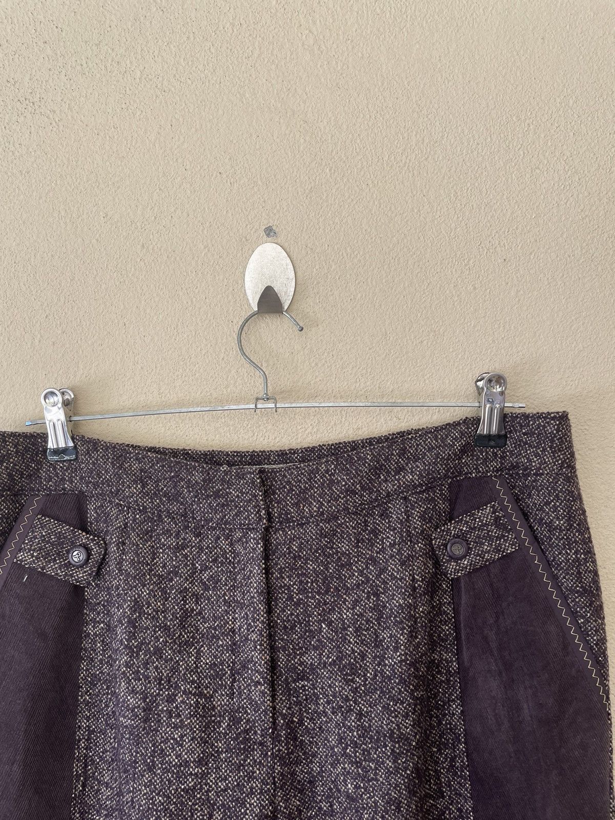 Japanese Brand × Vintage VINTAGE JAPANESE WOOL TROUSERS Size US 30 / EU 46 - 5 Thumbnail