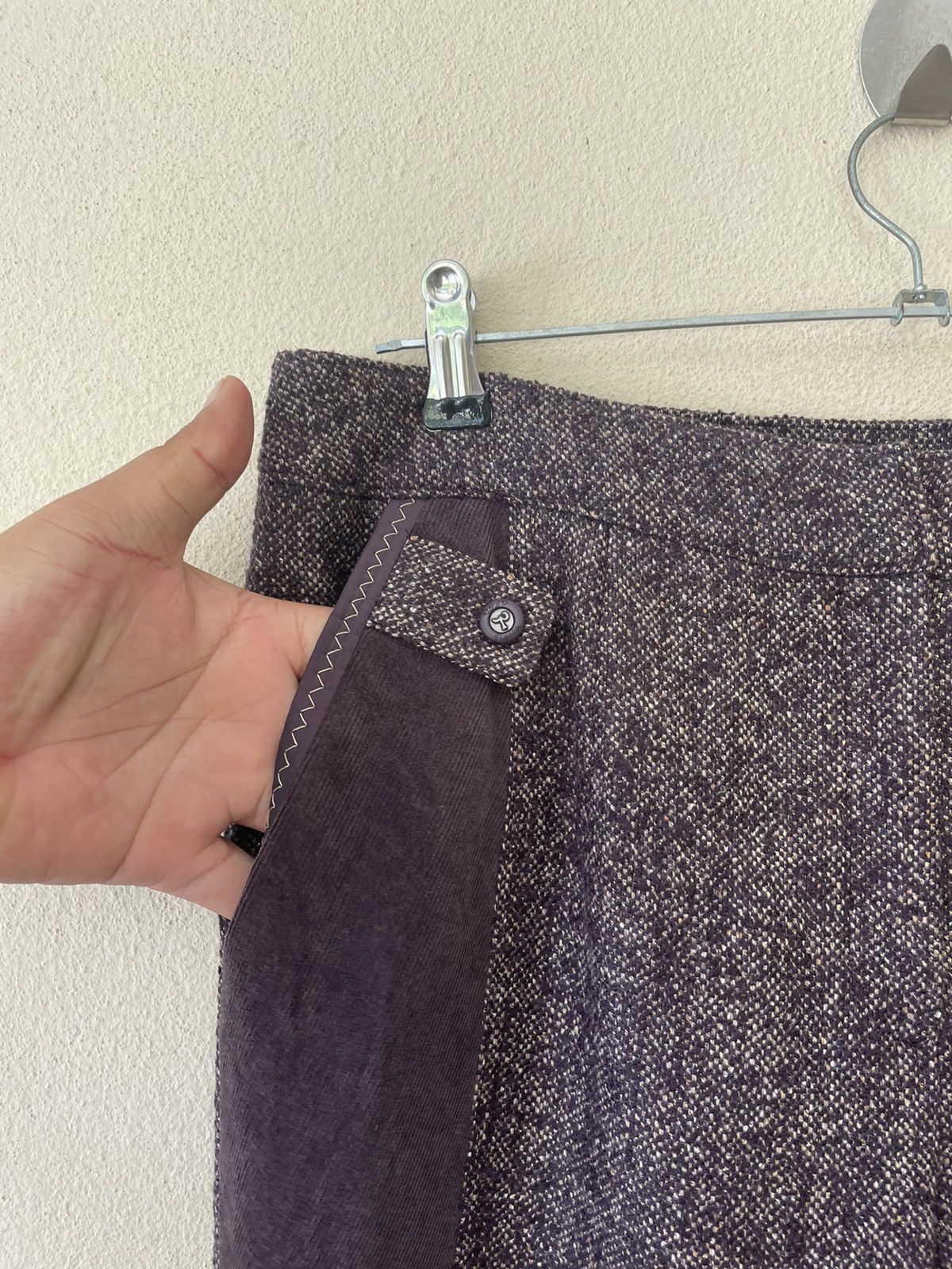 Japanese Brand × Vintage VINTAGE JAPANESE WOOL TROUSERS Size US 30 / EU 46 - 6 Thumbnail