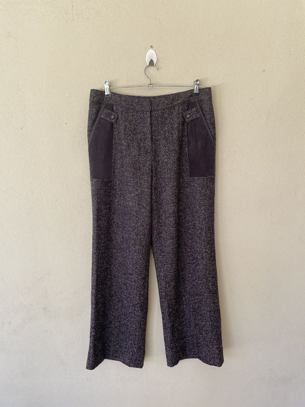 Japanese Brand × Vintage VINTAGE JAPANESE WOOL TROUSERS Size US 30 / EU 46 - 1 Thumbnail