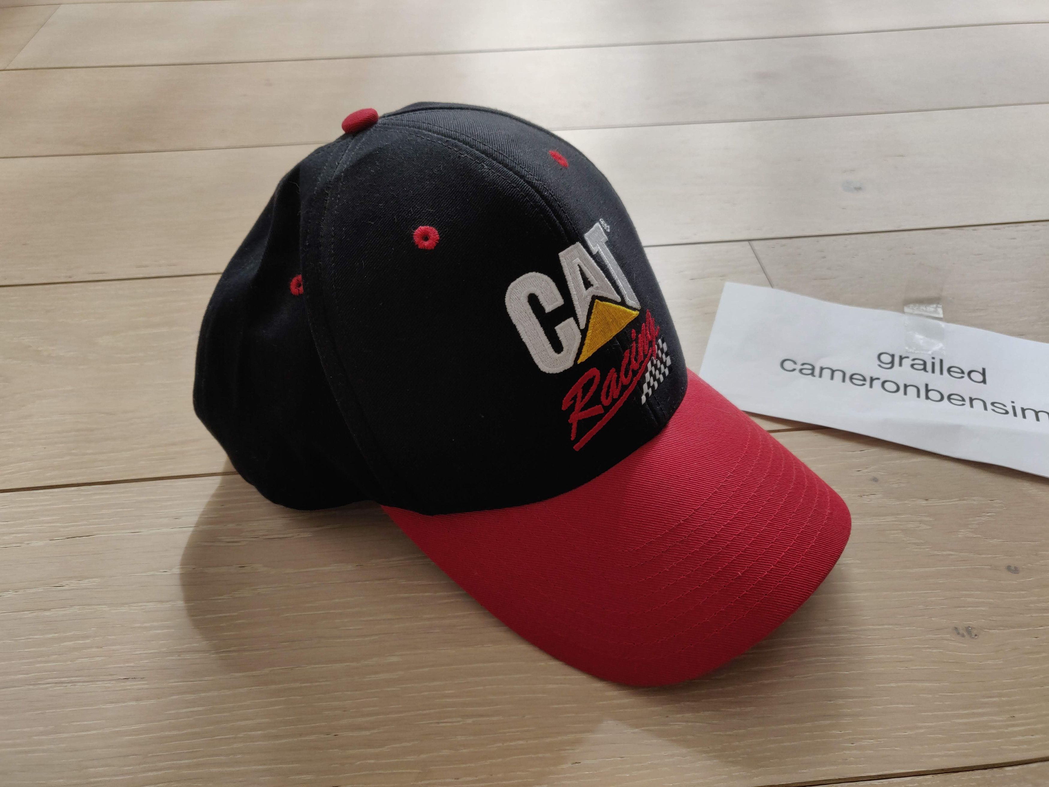 Caterpillar ⚡️QUICK SALE⚡️CAT Racing Cap Hat Caterpillar Size ONE SIZE - 2 Thumbnail
