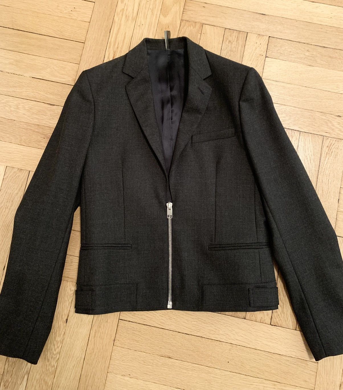 Dior × Hedi Slimane Dior Homme Zip Blazer Size 38R - 3 Thumbnail