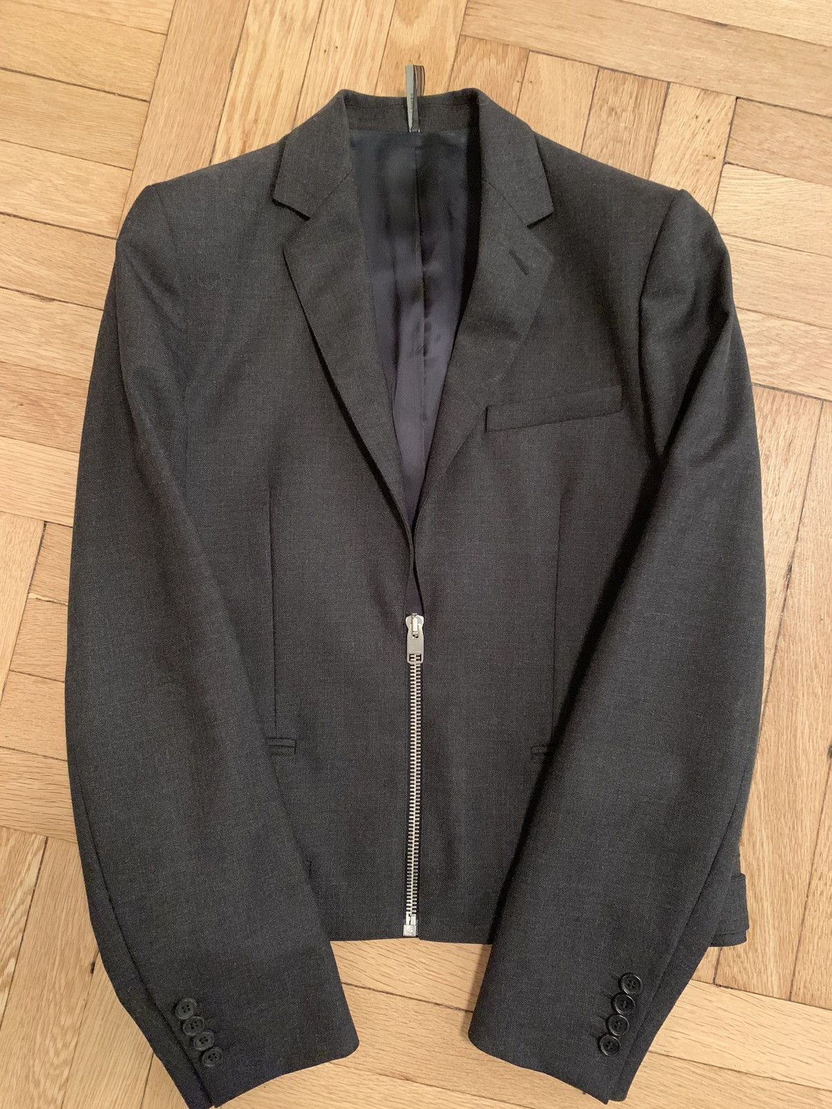 Dior × Hedi Slimane Dior Homme Zip Blazer Size 38R - 7 Thumbnail