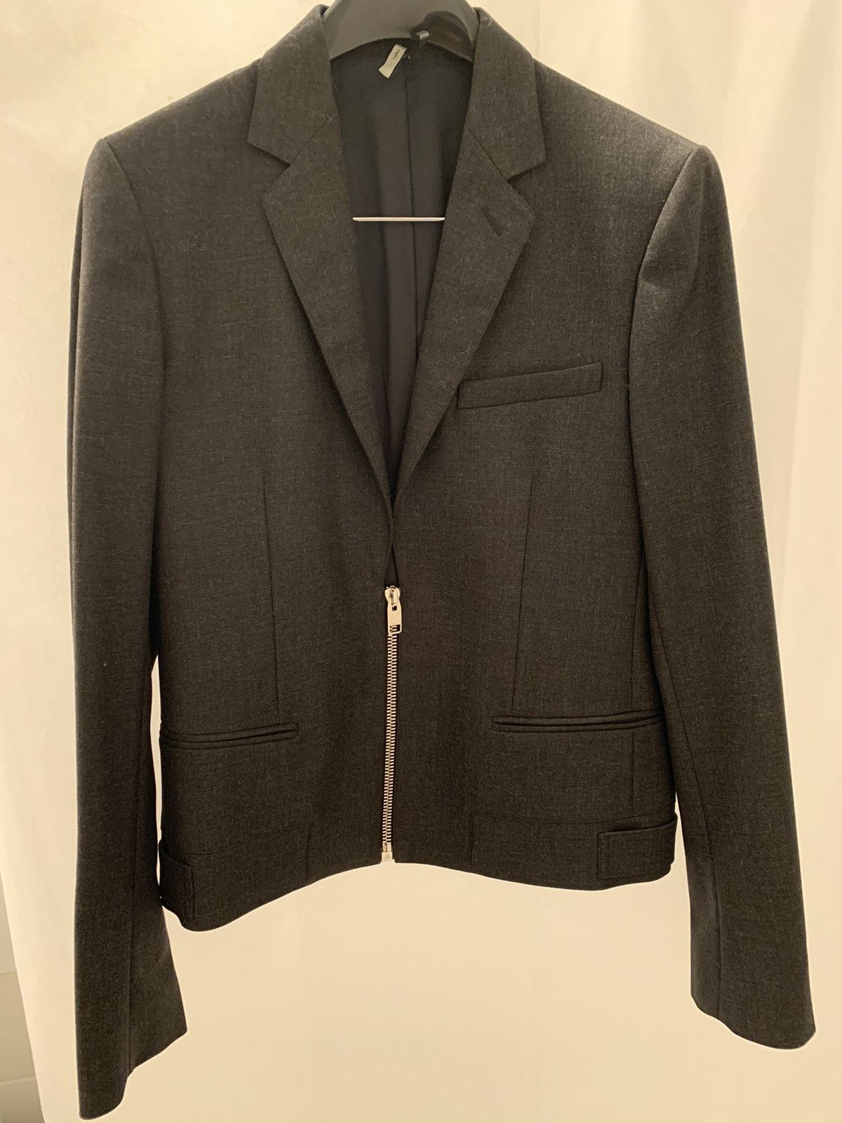 Dior × Hedi Slimane Dior Homme Zip Blazer Size 38R - 1 Thumbnail