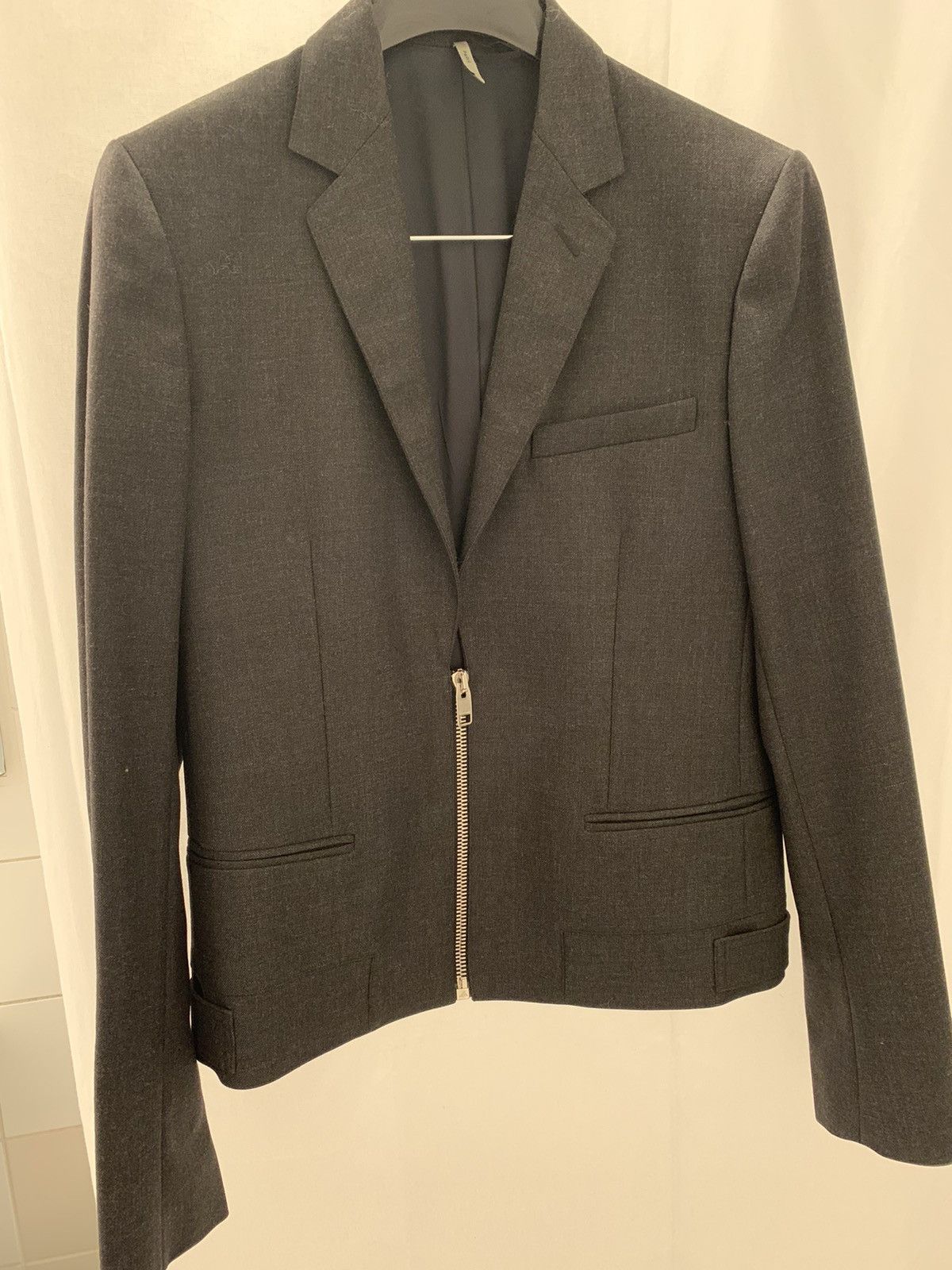 Dior × Hedi Slimane Dior Homme Zip Blazer Size 38R - 2 Thumbnail