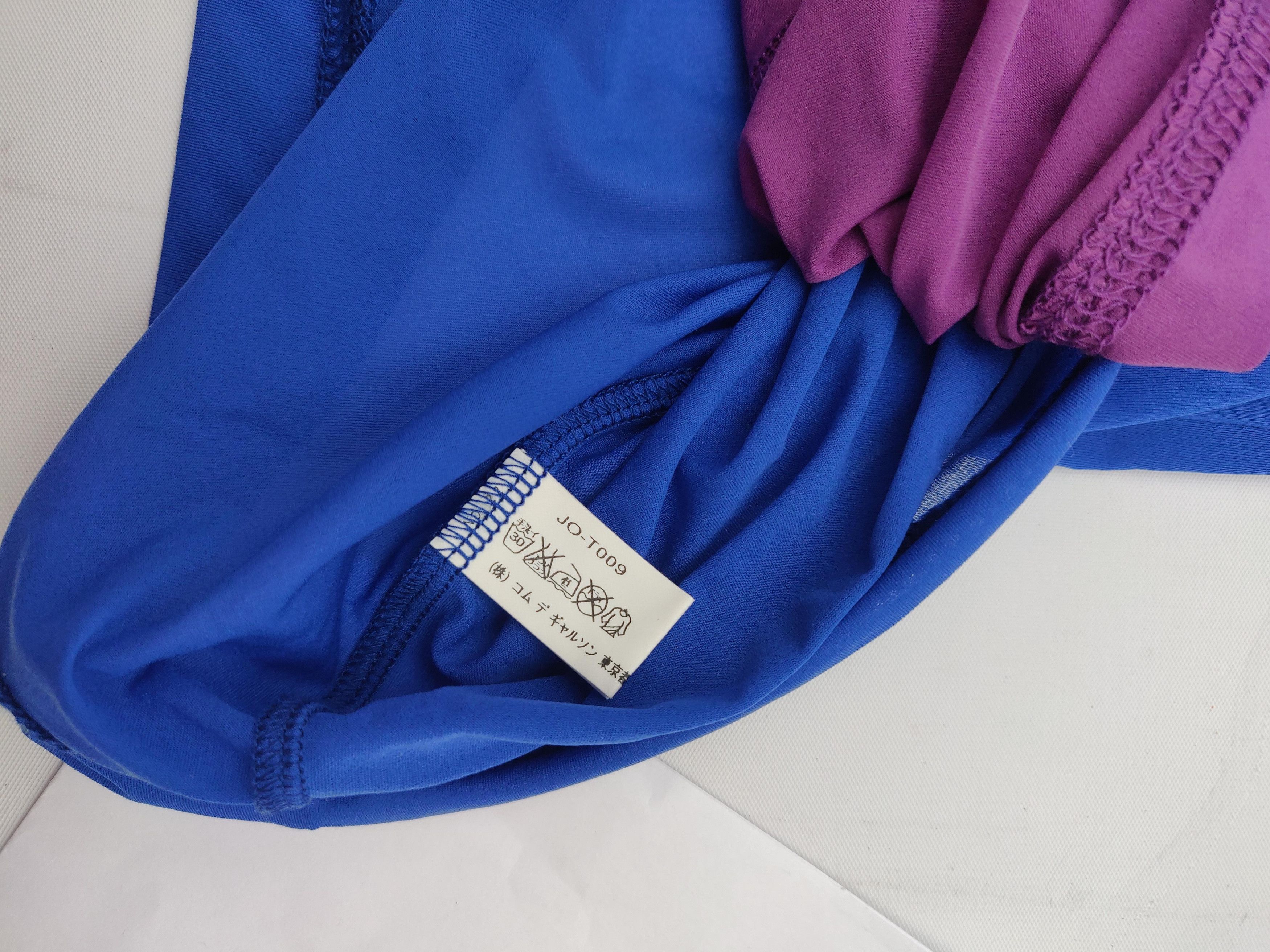 Comme des Garcons ⚡️QUICK SALE⚡️Junya Watanabe CDG Double Blue Purple Tshirt Size US XS / EU 42 / 0 - 4 Thumbnail