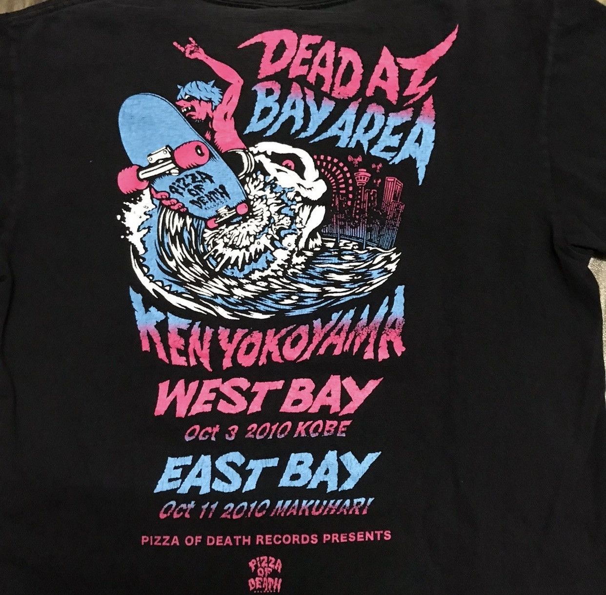 Band Tees × Vintage Vintage Pizza of death Band Tee Size US M / EU 48-50 / 2 - 3 Thumbnail