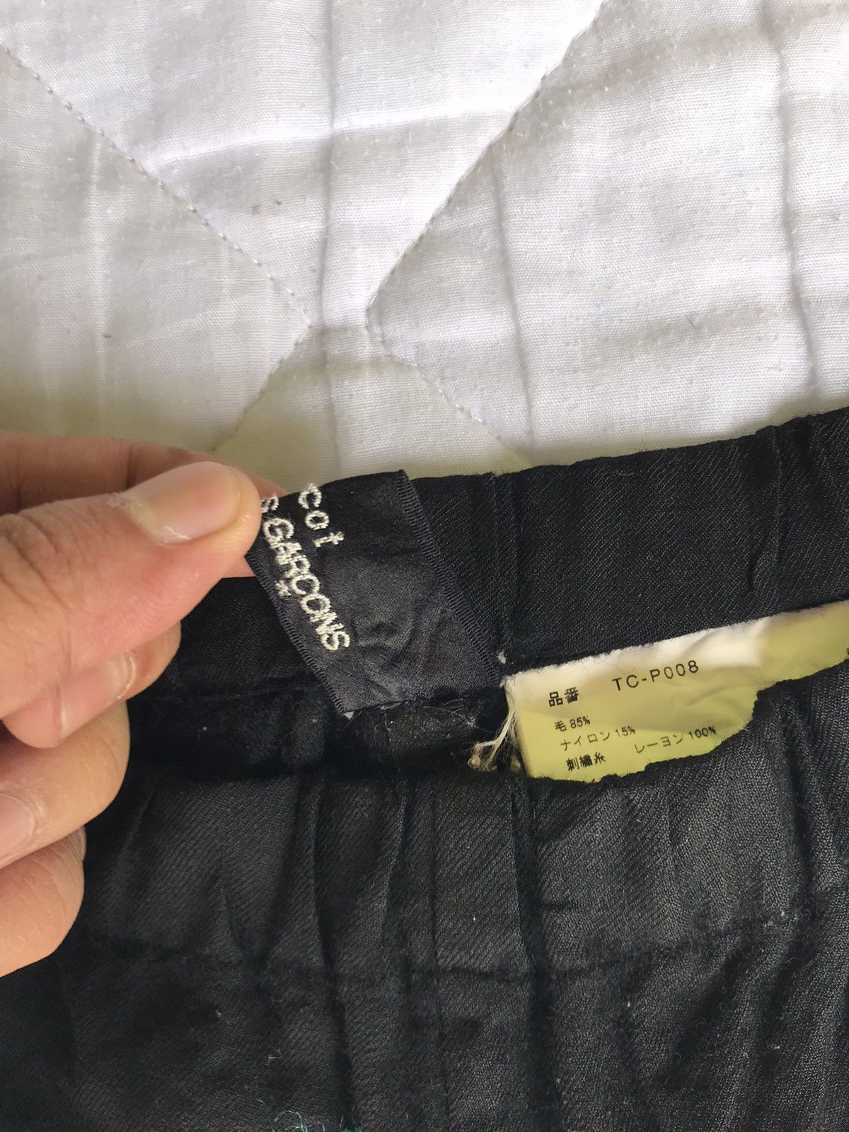 Comme des Garcons Tricot Comme des Garçons Floral Flower Pants Size 28" / US 6 / IT 42 - 10 Thumbnail