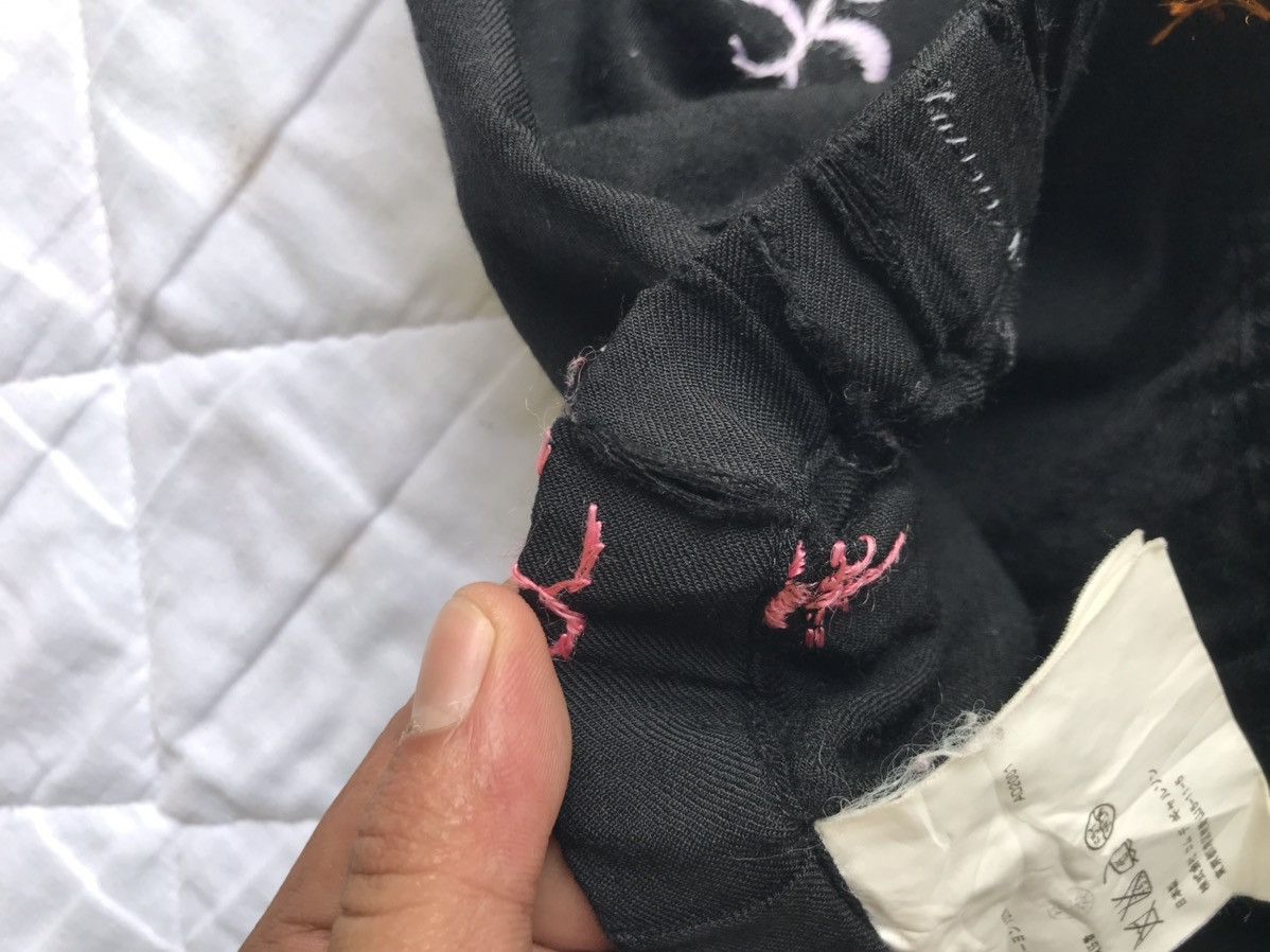 Comme des Garcons Tricot Comme des Garçons Floral Flower Pants Size 28" / US 6 / IT 42 - 22 Thumbnail