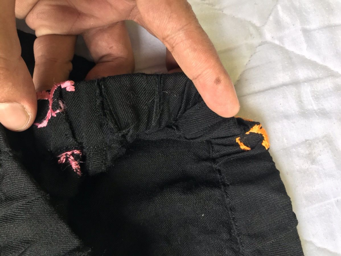 Comme des Garcons Tricot Comme des Garçons Floral Flower Pants Size 28" / US 6 / IT 42 - 20 Thumbnail
