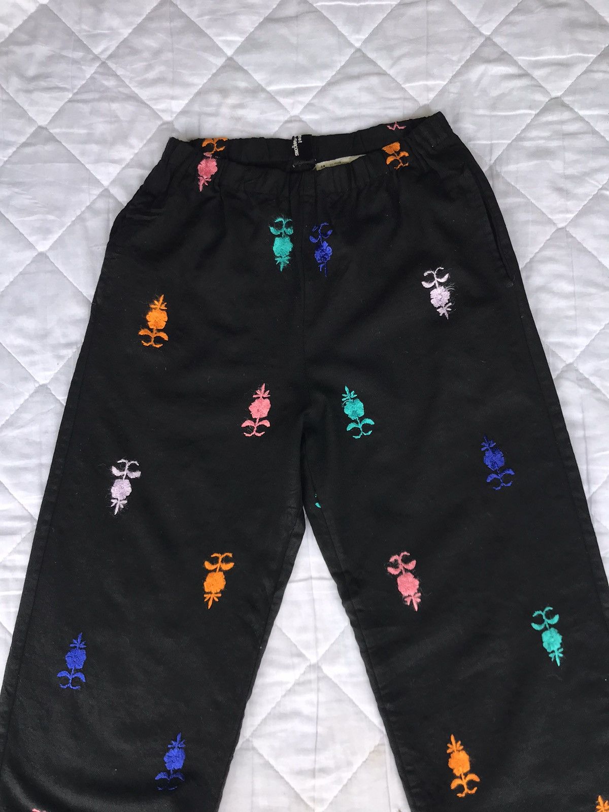 Comme des Garcons Tricot Comme des Garçons Floral Flower Pants Size 28" / US 6 / IT 42 - 9 Thumbnail
