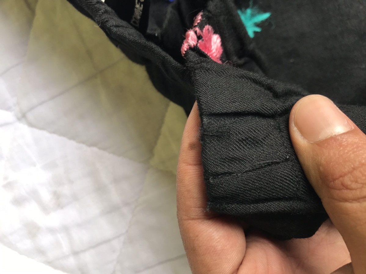 Comme des Garcons Tricot Comme des Garçons Floral Flower Pants Size 28" / US 6 / IT 42 - 24 Thumbnail