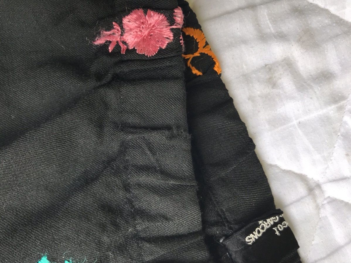 Comme des Garcons Tricot Comme des Garçons Floral Flower Pants Size 28" / US 6 / IT 42 - 19 Thumbnail