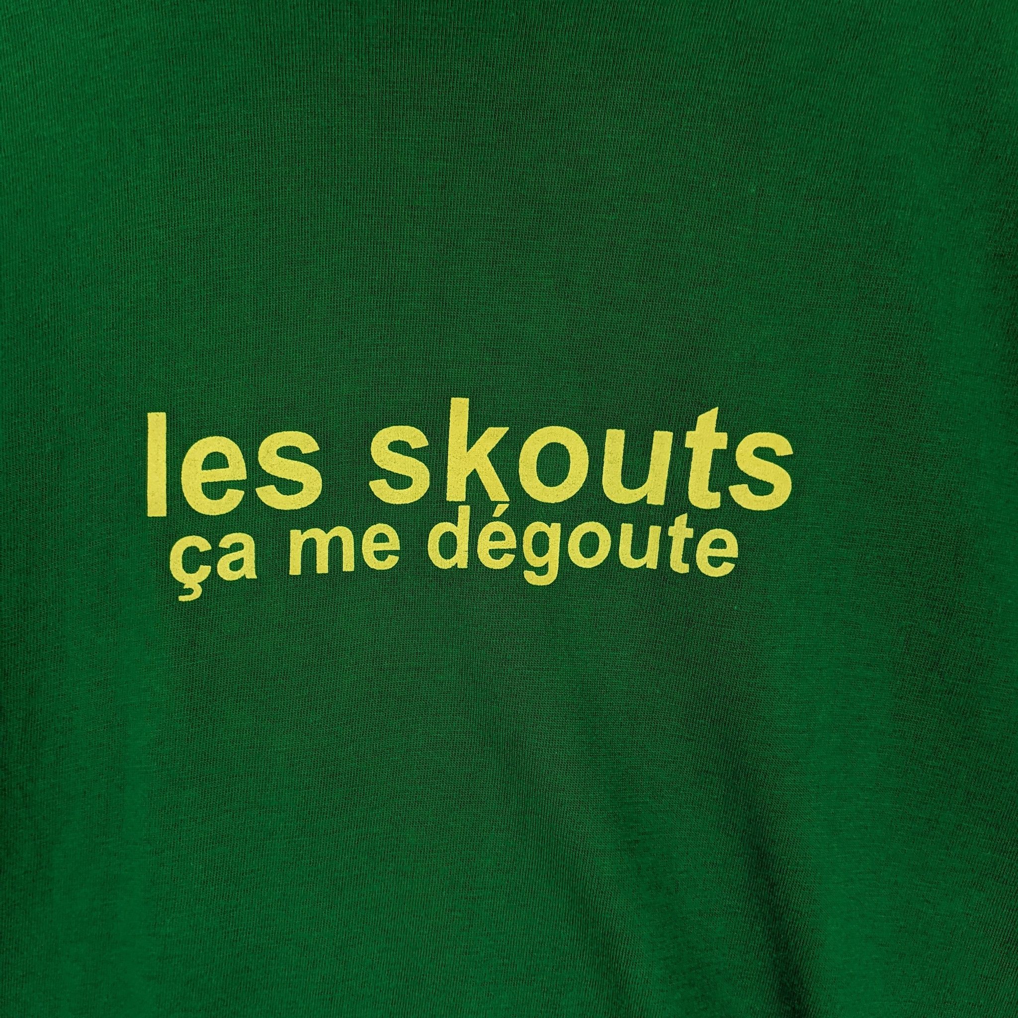 Beams Plus BEAMS T Les Skouts ca me degout T-Shirt Size US M / EU 48-50 / 2 - 5 Thumbnail