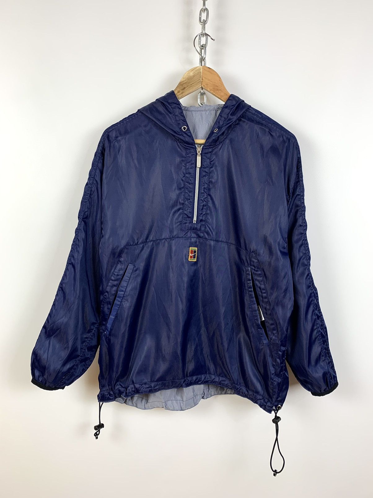 Nike 90s Vintage Nike Tennis Court Reversible Light Hoodie Jacket Size US S / EU 44-46 / 1 - 2 Thumbnail