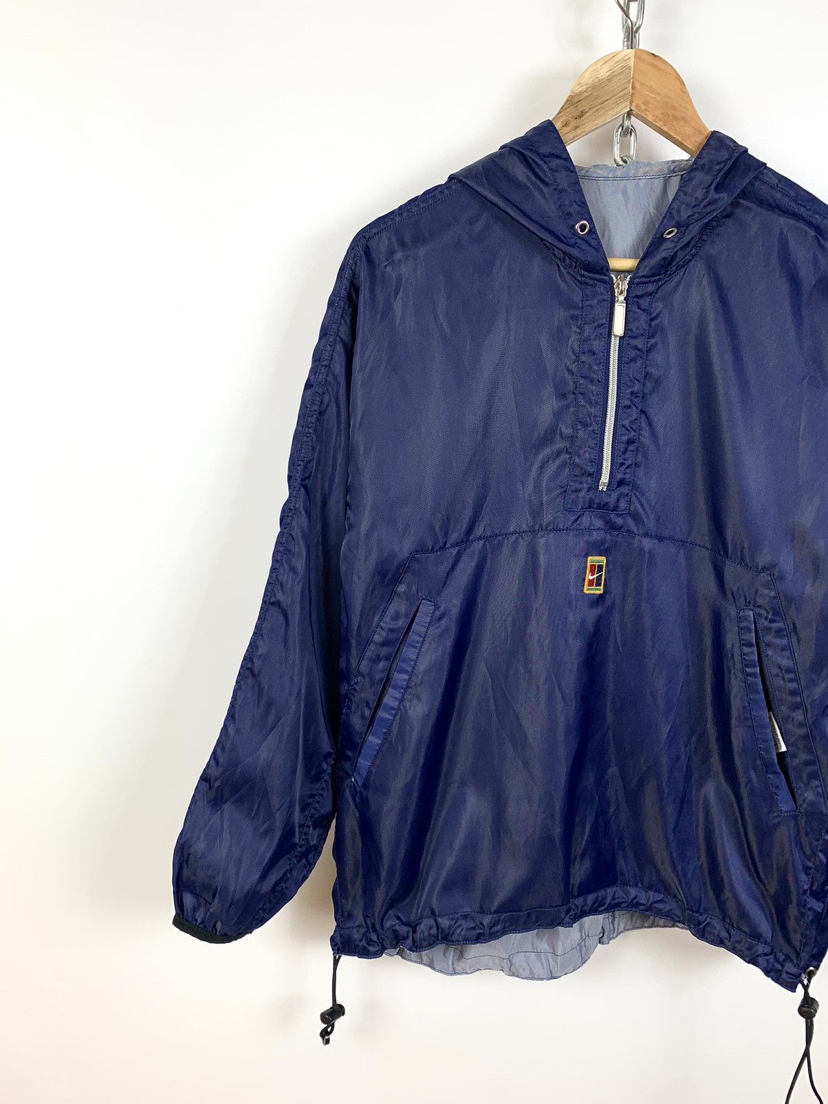 Nike 90s Vintage Nike Tennis Court Reversible Light Hoodie Jacket Size US S / EU 44-46 / 1 - 6 Thumbnail