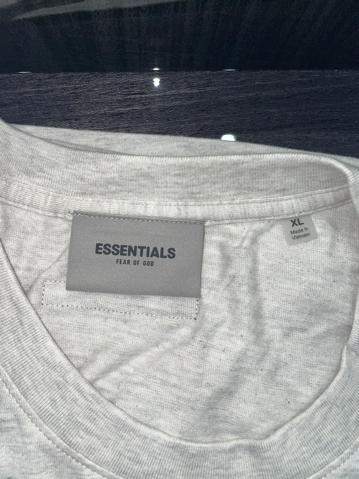 Essentials × FOG × Fear of God Fear of God Essentials Light Oatmeal T-Shirt Size US XL / EU 56 / 4 - 4 Thumbnail