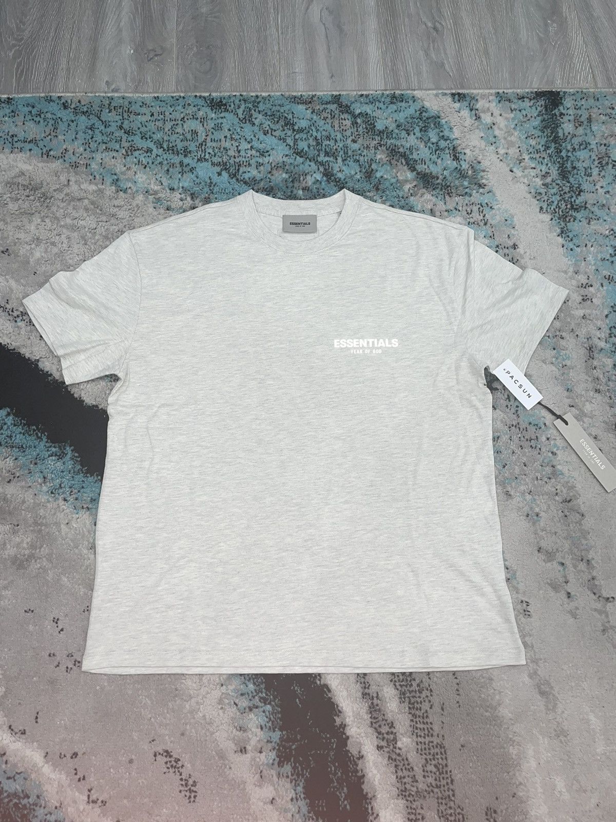 Essentials × FOG × Fear of God Fear of God Essentials Light Oatmeal T-Shirt Size US XL / EU 56 / 4 - 1 Thumbnail