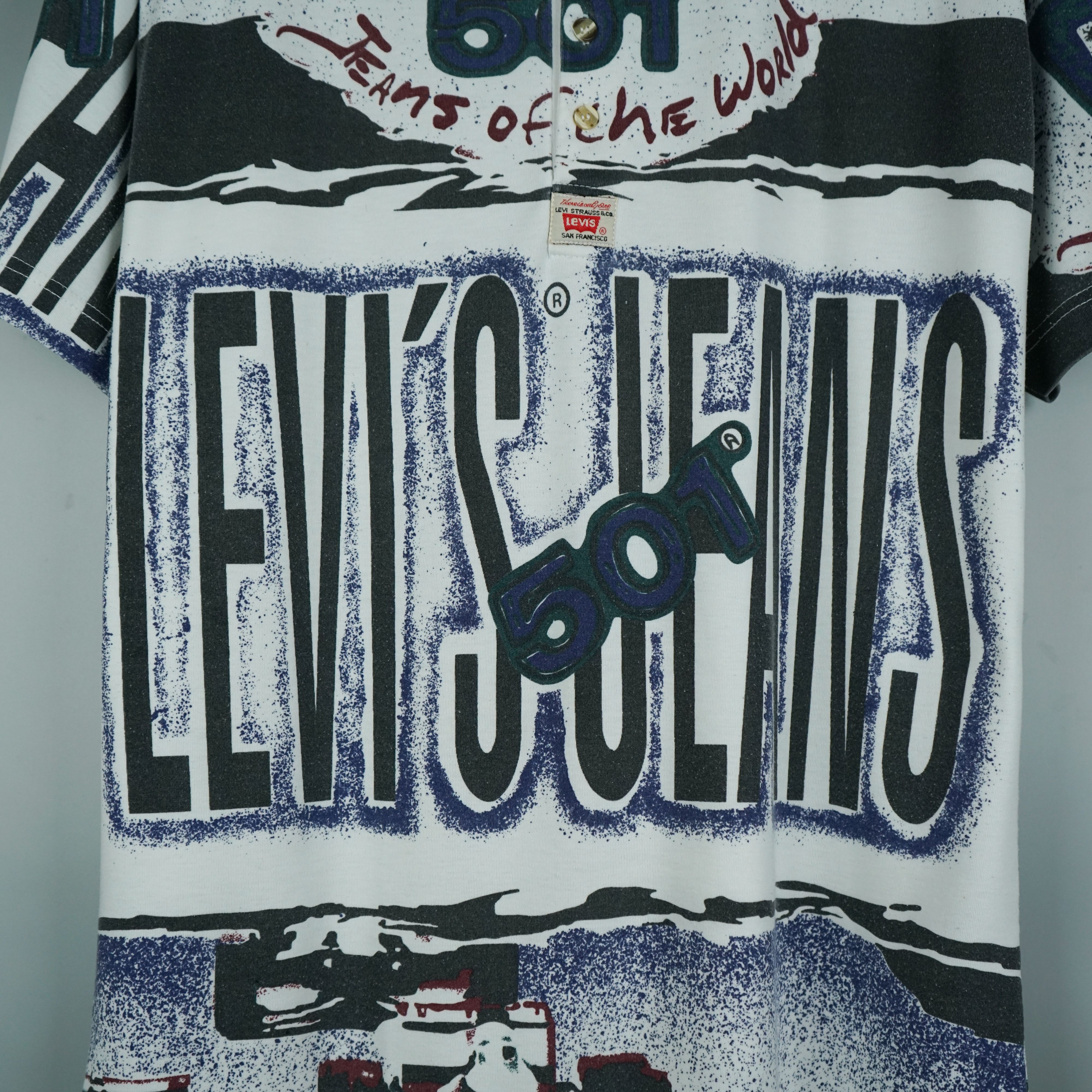 Levi's Vintage Clothing × Vintage 1990s Levis t-shirt Size US L / EU 52-54 / 3 - 2 Thumbnail