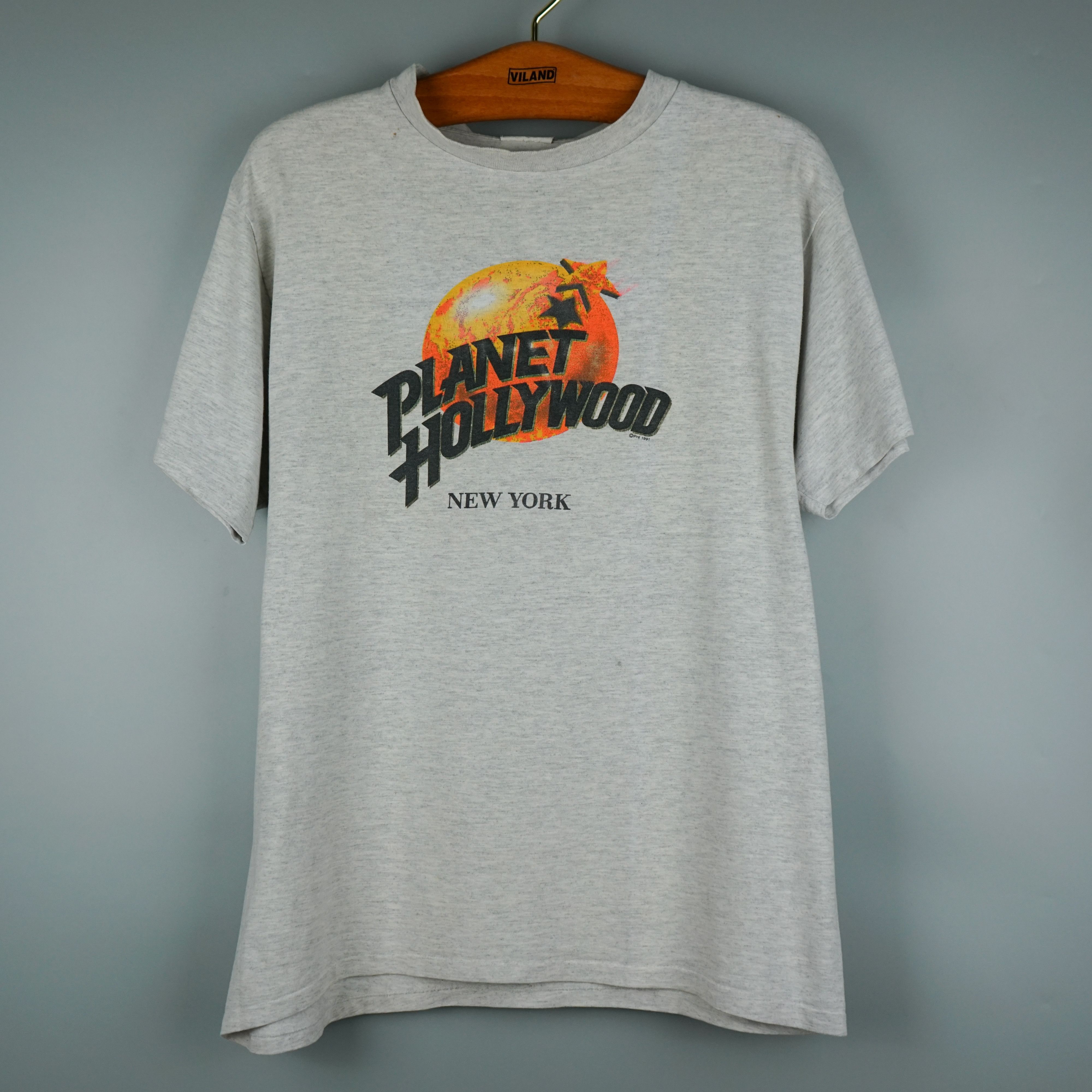 Planet Hollywood × Vintage 1991 Planet Hollywoord t-shirt Size US L / EU 52-54 / 3 - 1 Thumbnail
