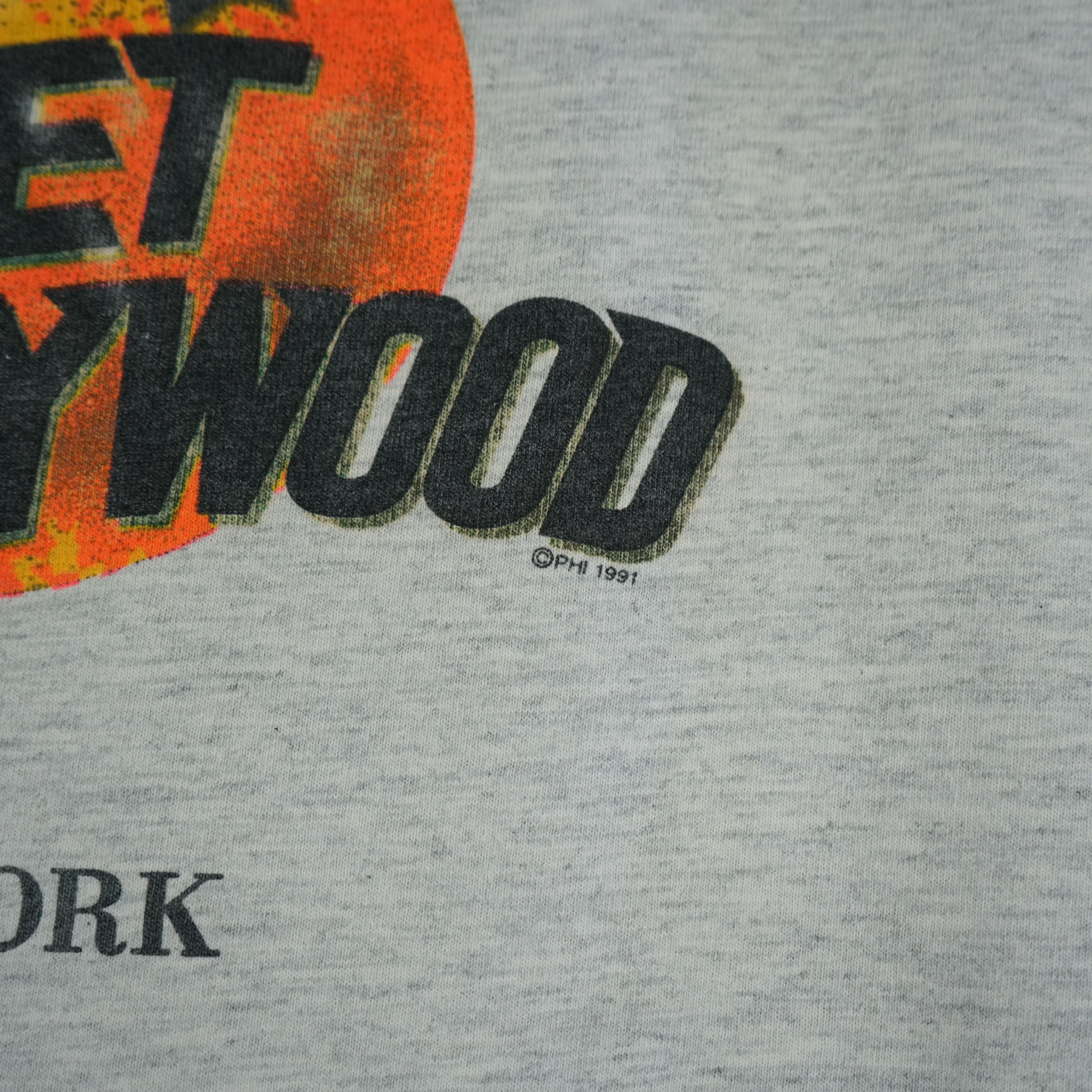 Planet Hollywood × Vintage 1991 Planet Hollywoord t-shirt Size US L / EU 52-54 / 3 - 3 Thumbnail