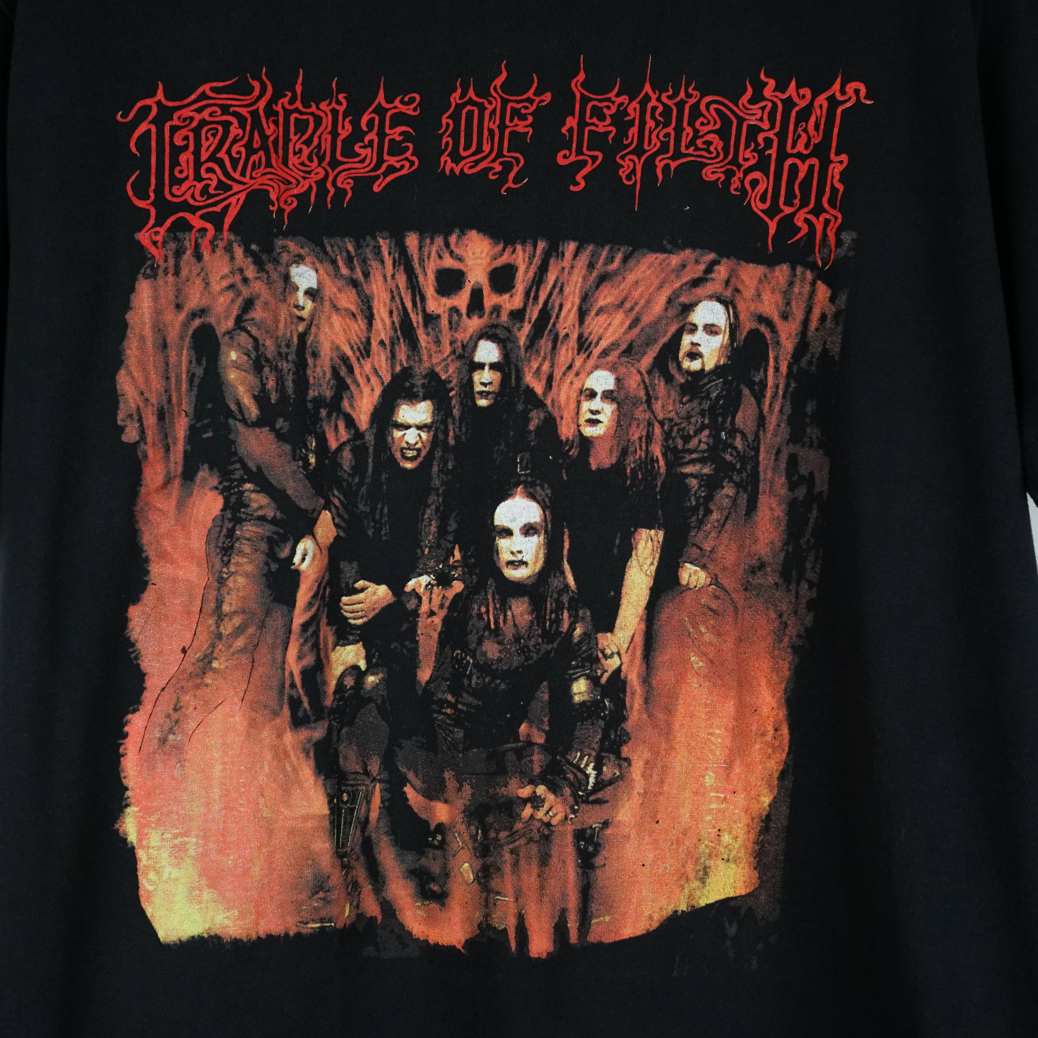 Band Tees × Vintage 90s Cradle of Filth t-shirt Size US L / EU 52-54 / 3 - 2 Thumbnail