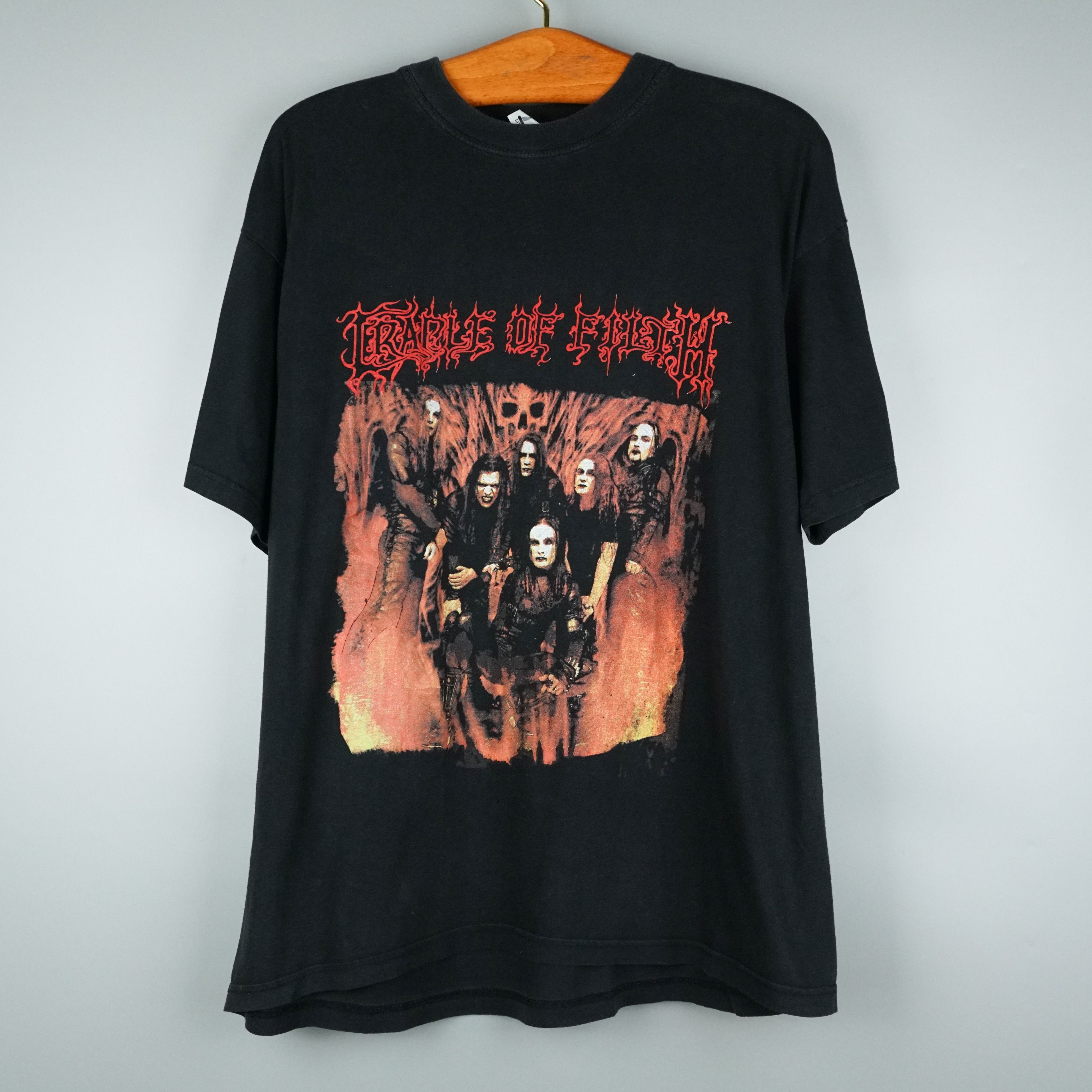 Band Tees × Vintage 90s Cradle of Filth t-shirt Size US L / EU 52-54 / 3 - 1 Thumbnail