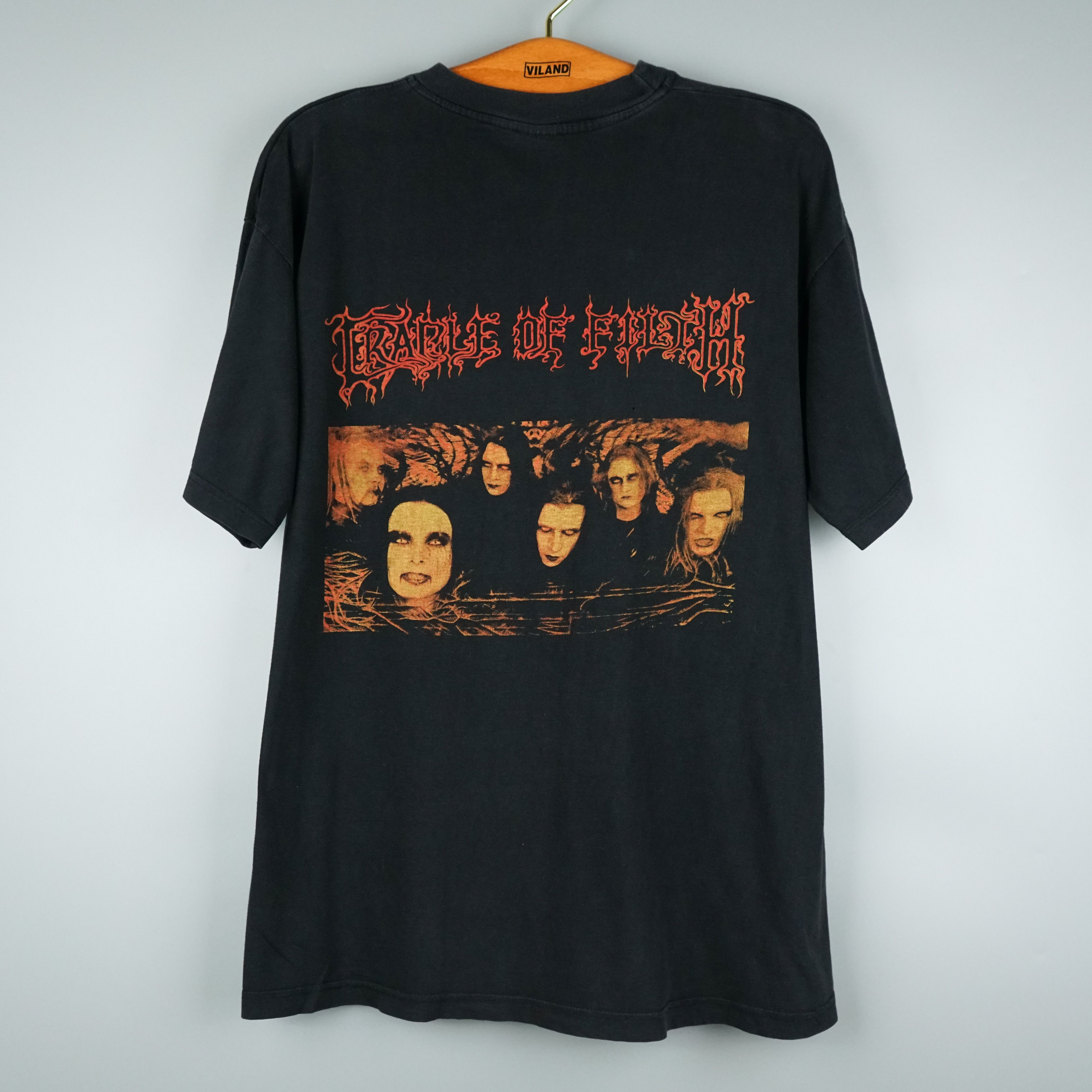 Band Tees × Vintage 90s Cradle of Filth t-shirt Size US L / EU 52-54 / 3 - 7 Thumbnail
