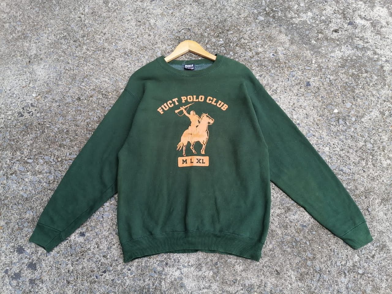 image of Fuct Polo Club Sweatshirt, Men's (Size Medium)