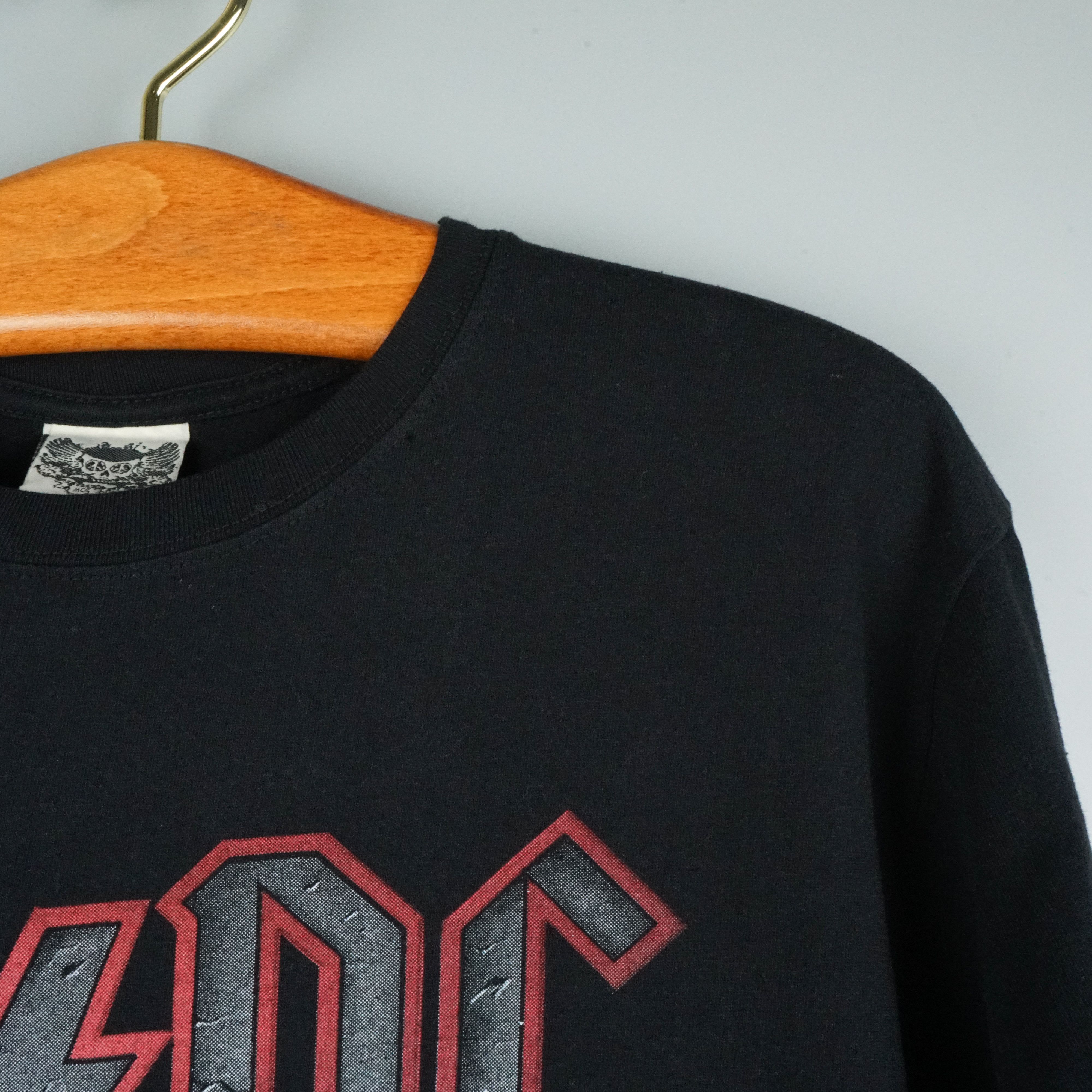 Band Tees × Vintage early 2000s ACDC t-shirt Hells Bells Size US L / EU 52-54 / 3 - 4 Thumbnail