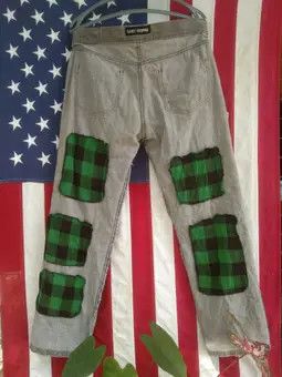 Japanese Brand × Vintage 🔥 RARE🔥 CANDY STRIPPER DISTRESSED DENIM Size US 32 / EU 48 - 24 Thumbnail