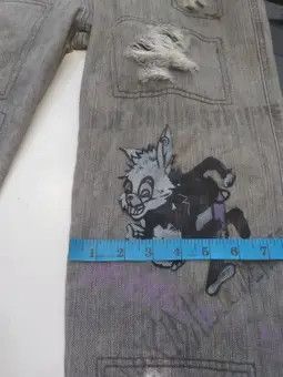 Japanese Brand × Vintage 🔥 RARE🔥 CANDY STRIPPER DISTRESSED DENIM Size US 32 / EU 48 - 19 Thumbnail