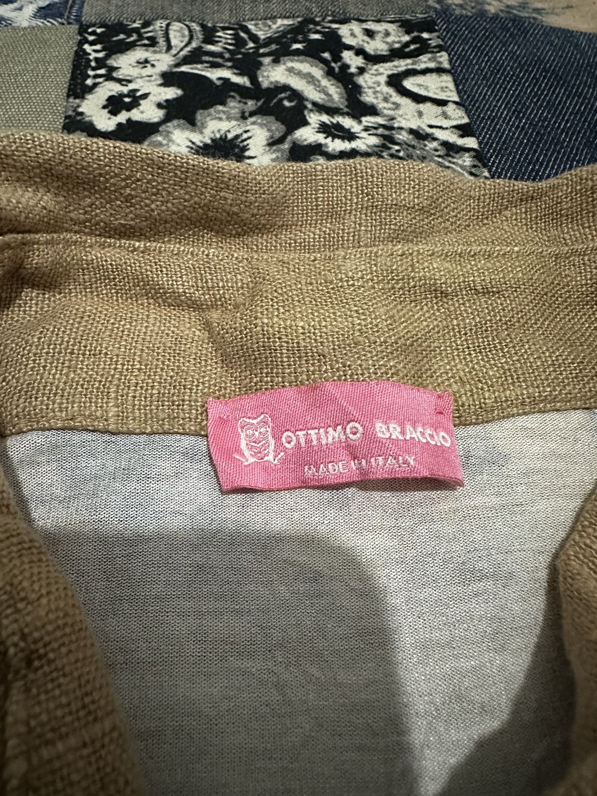 Designer × Vintage Ottimo Braccio Italy Fullprint Art Indian And lion Size L / US 10 / IT 46 - 10 Thumbnail