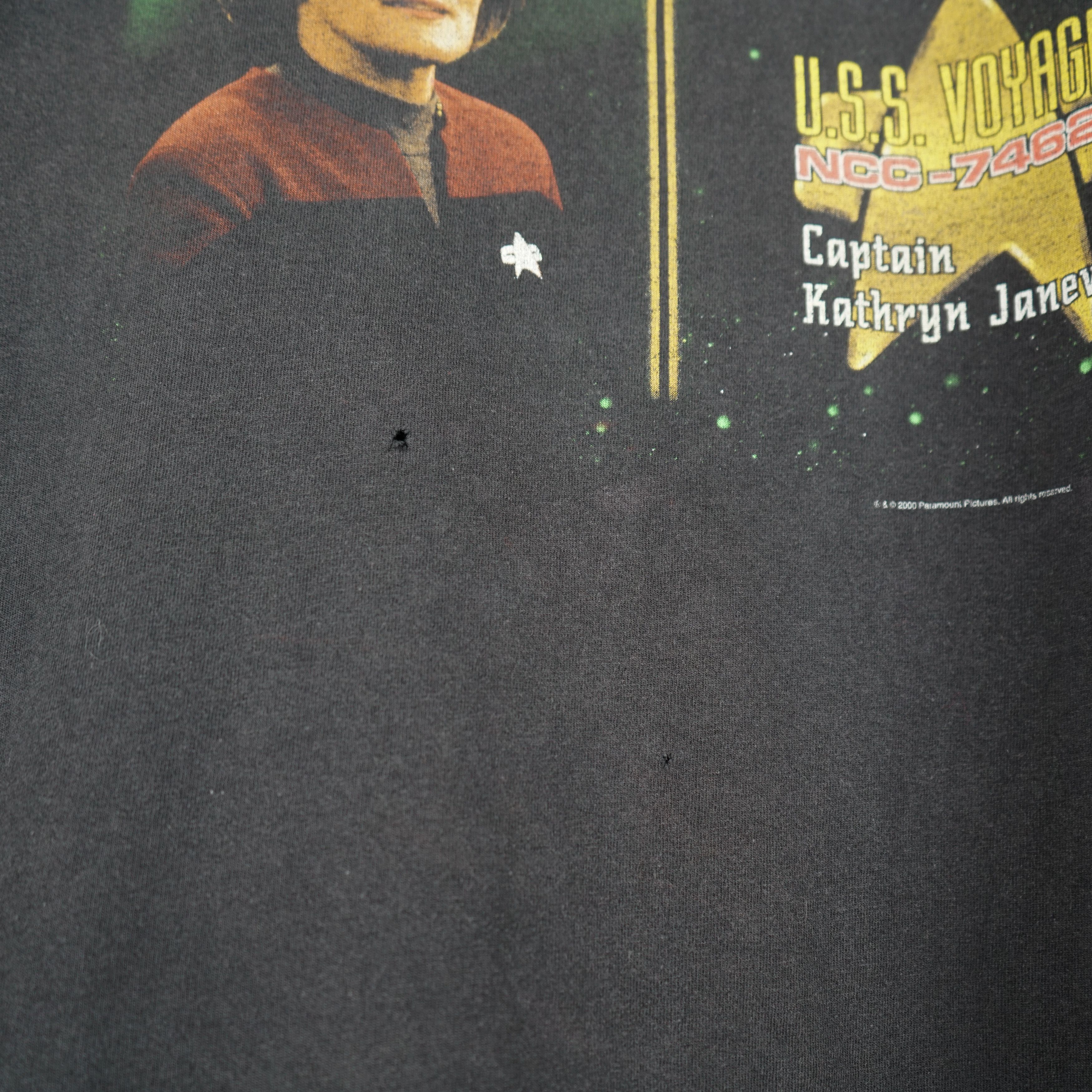 Vintage 2000 Star Trek t-shrit Capt Janeway Size US L / EU 52-54 / 3 - 3 Thumbnail