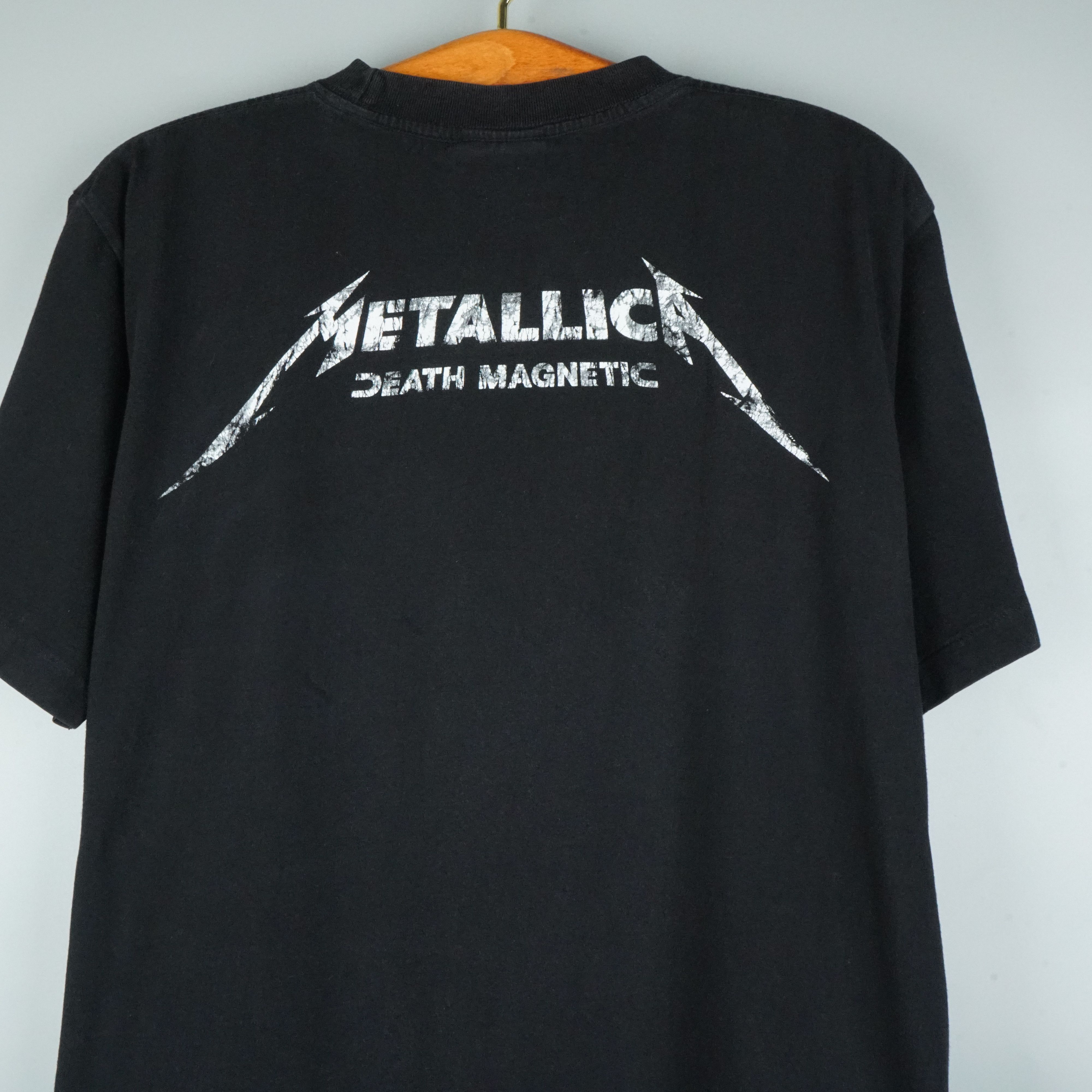 Band Tees × Vintage 2010 Metallica Death Magnetic t-shirt Size US L / EU 52-54 / 3 - 7 Thumbnail