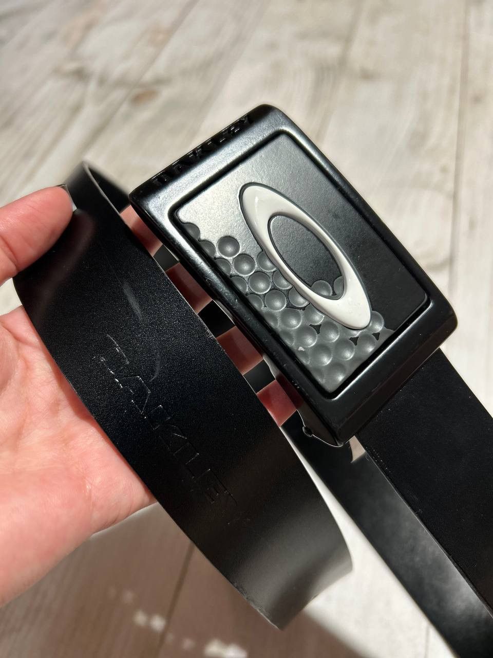 Oakley Vintage Oakley Leather Belt 00s Gorpcore Size ONE SIZE - 11 Thumbnail