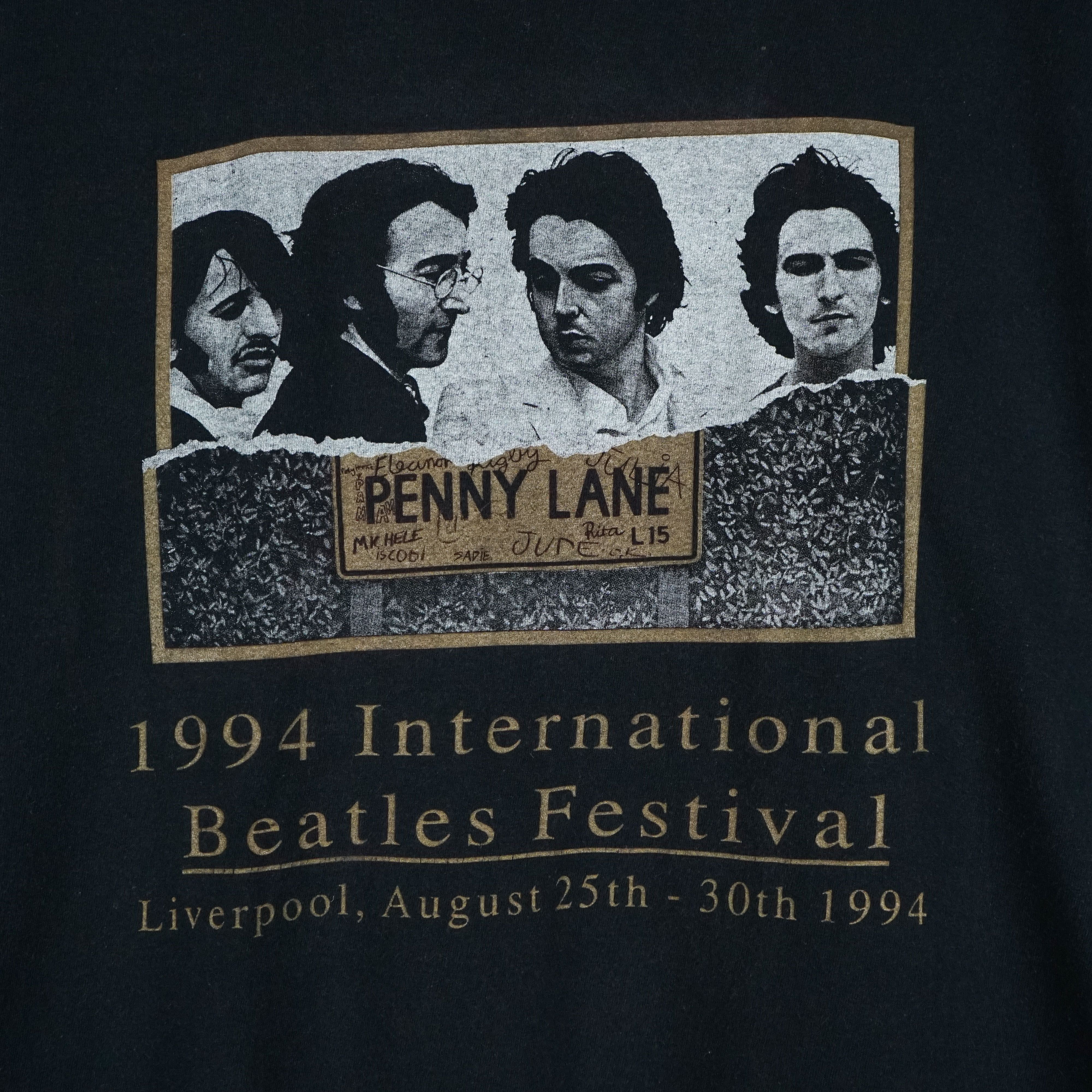 Band Tees × Vintage 1994 The Beatles t shirt Festival Size US L / EU 52-54 / 3 - 2 Thumbnail