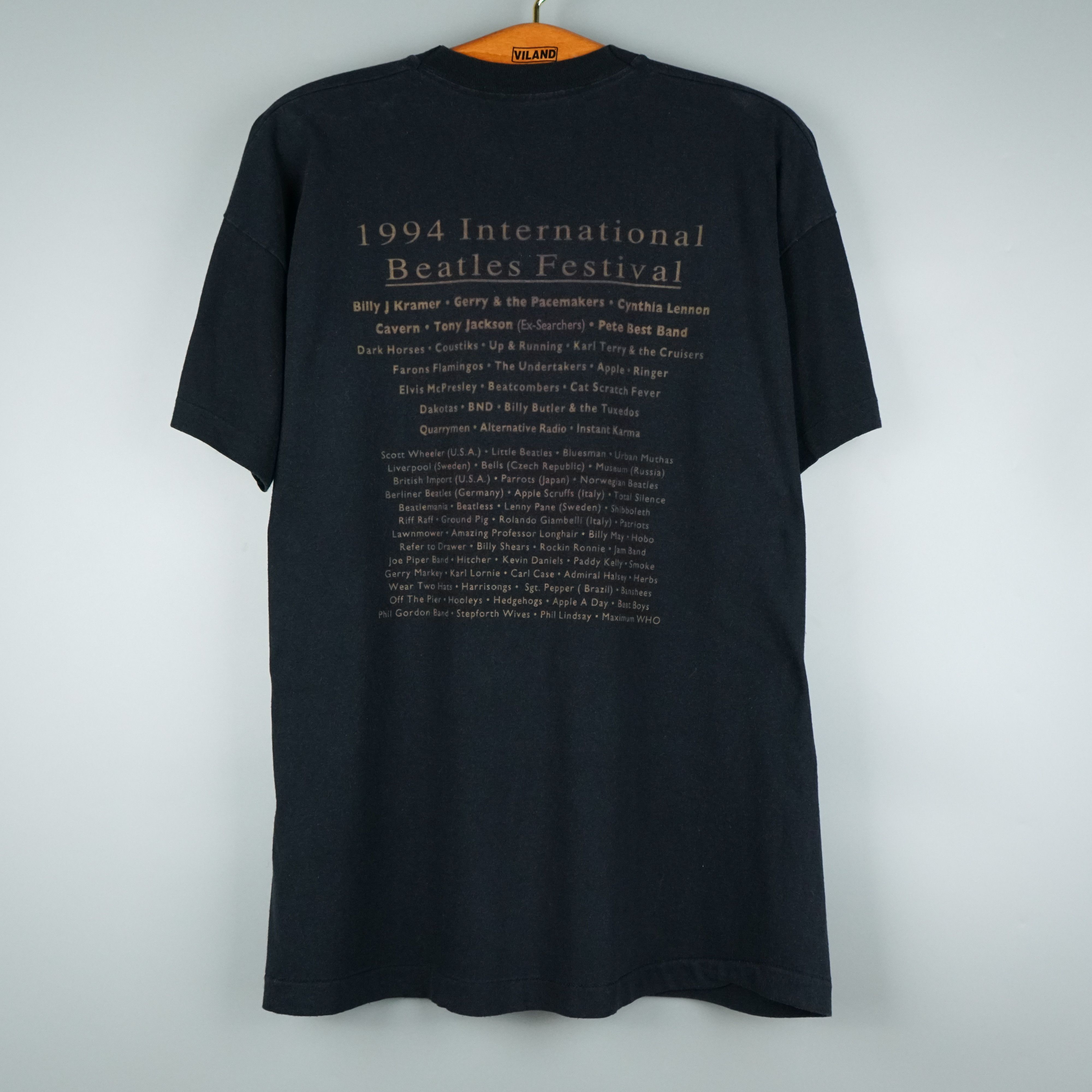 Band Tees × Vintage 1994 The Beatles t shirt Festival Size US L / EU 52-54 / 3 - 6 Thumbnail