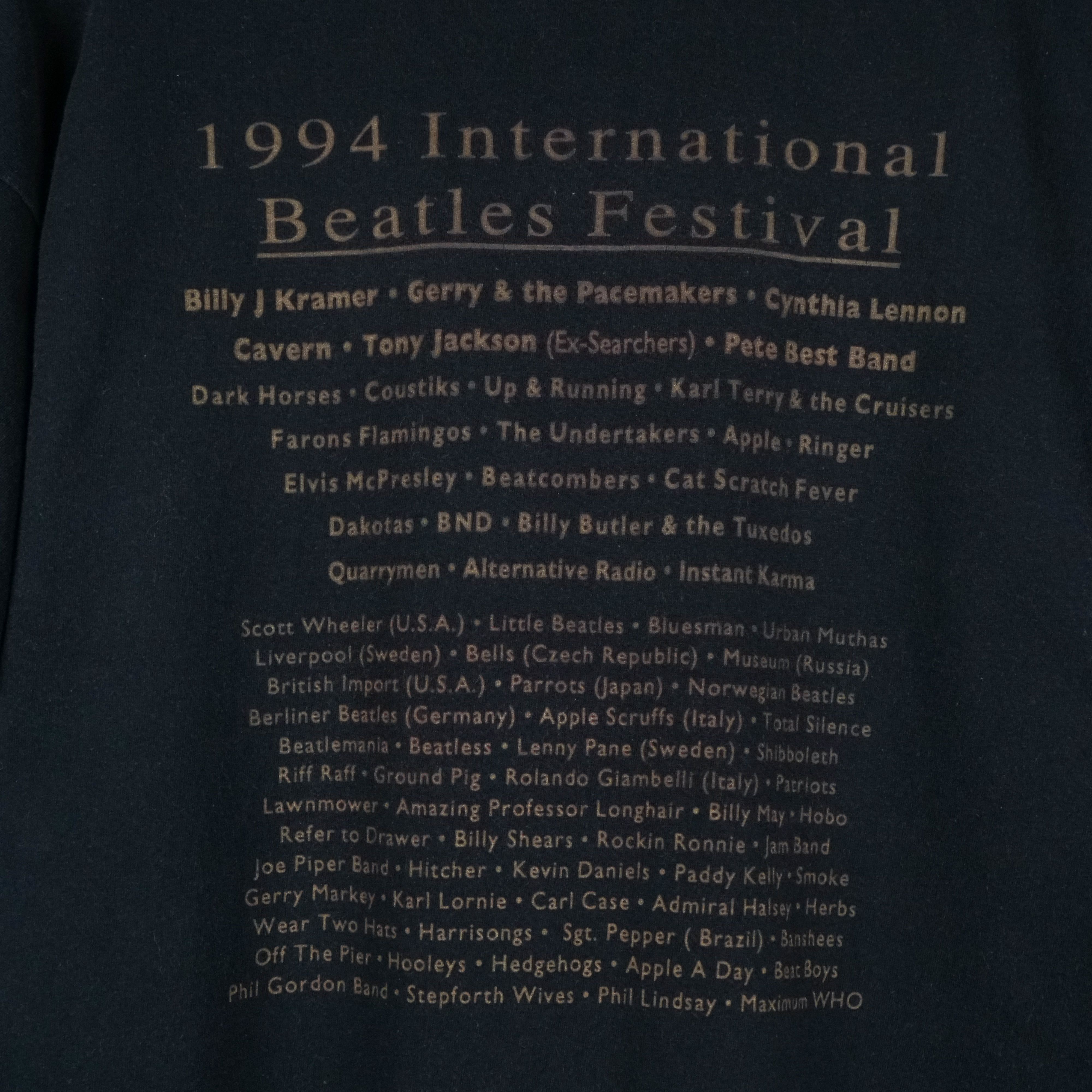 Band Tees × Vintage 1994 The Beatles t shirt Festival Size US L / EU 52-54 / 3 - 7 Thumbnail