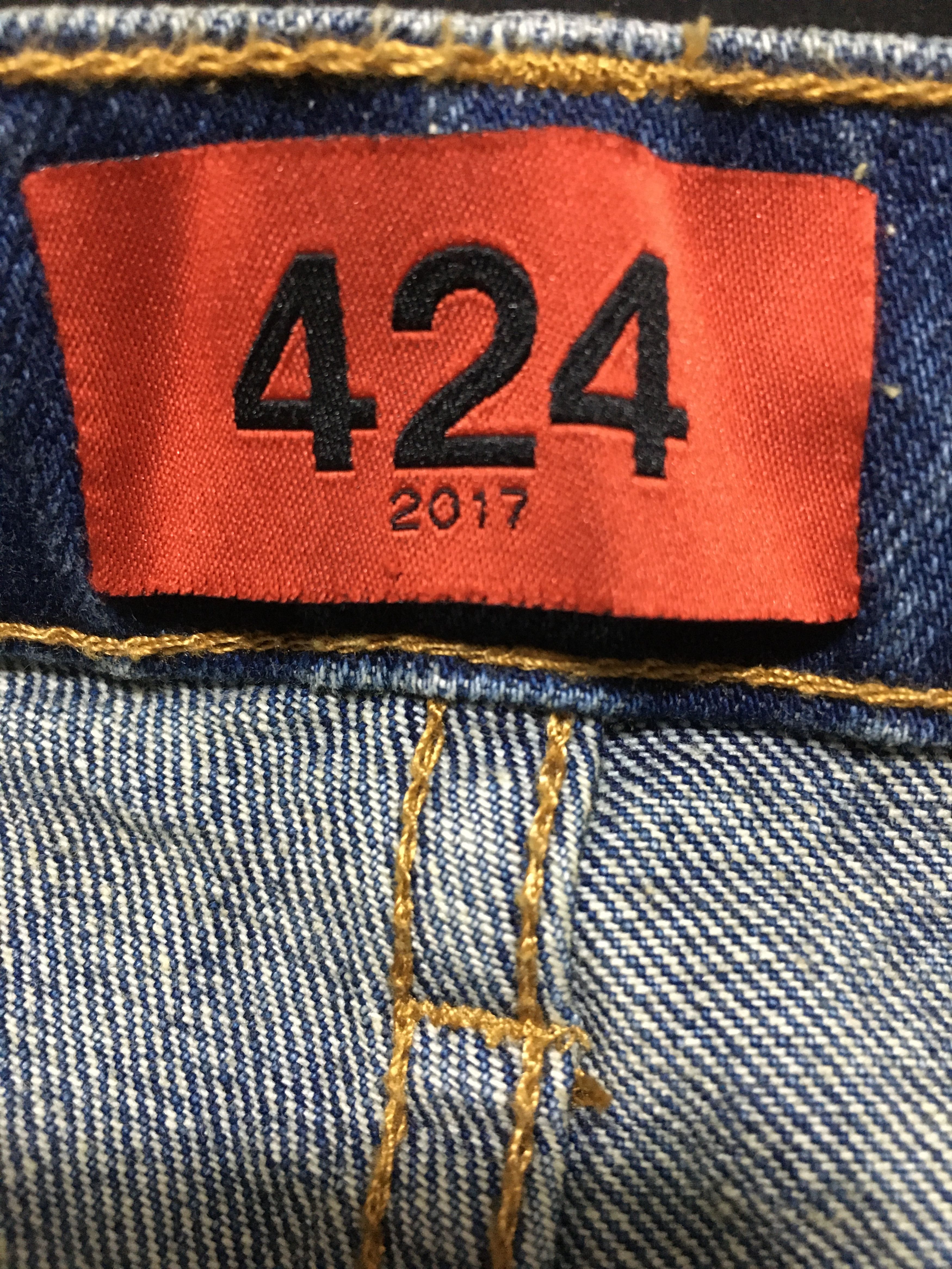 424 SASH DENIM PANT Size US 34 / EU 50 - 9 Thumbnail