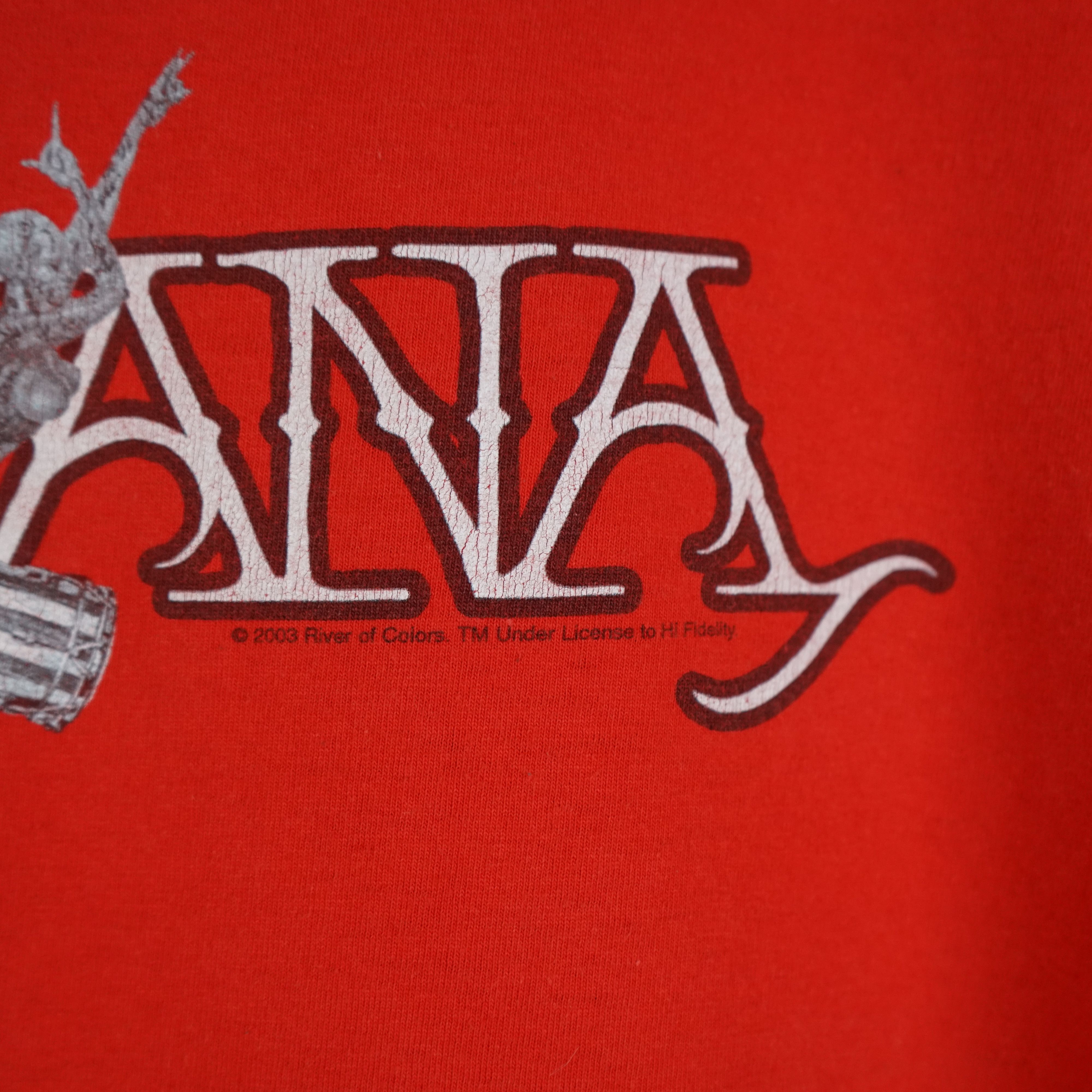 Band Tees × Vintage 2003 Santana t shirt Size US L / EU 52-54 / 3 - 3 Thumbnail