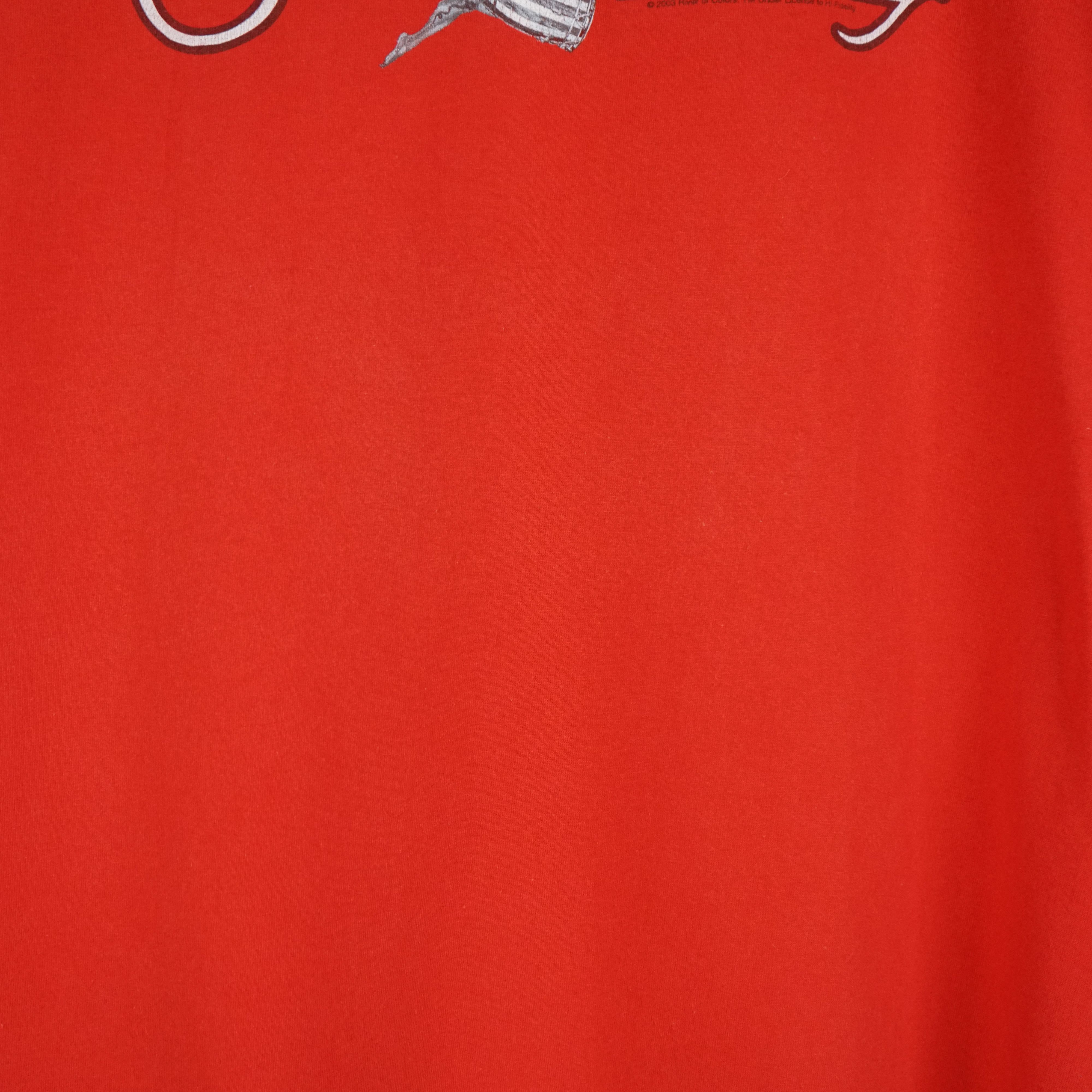 Band Tees × Vintage 2003 Santana t shirt Size US L / EU 52-54 / 3 - 4 Thumbnail