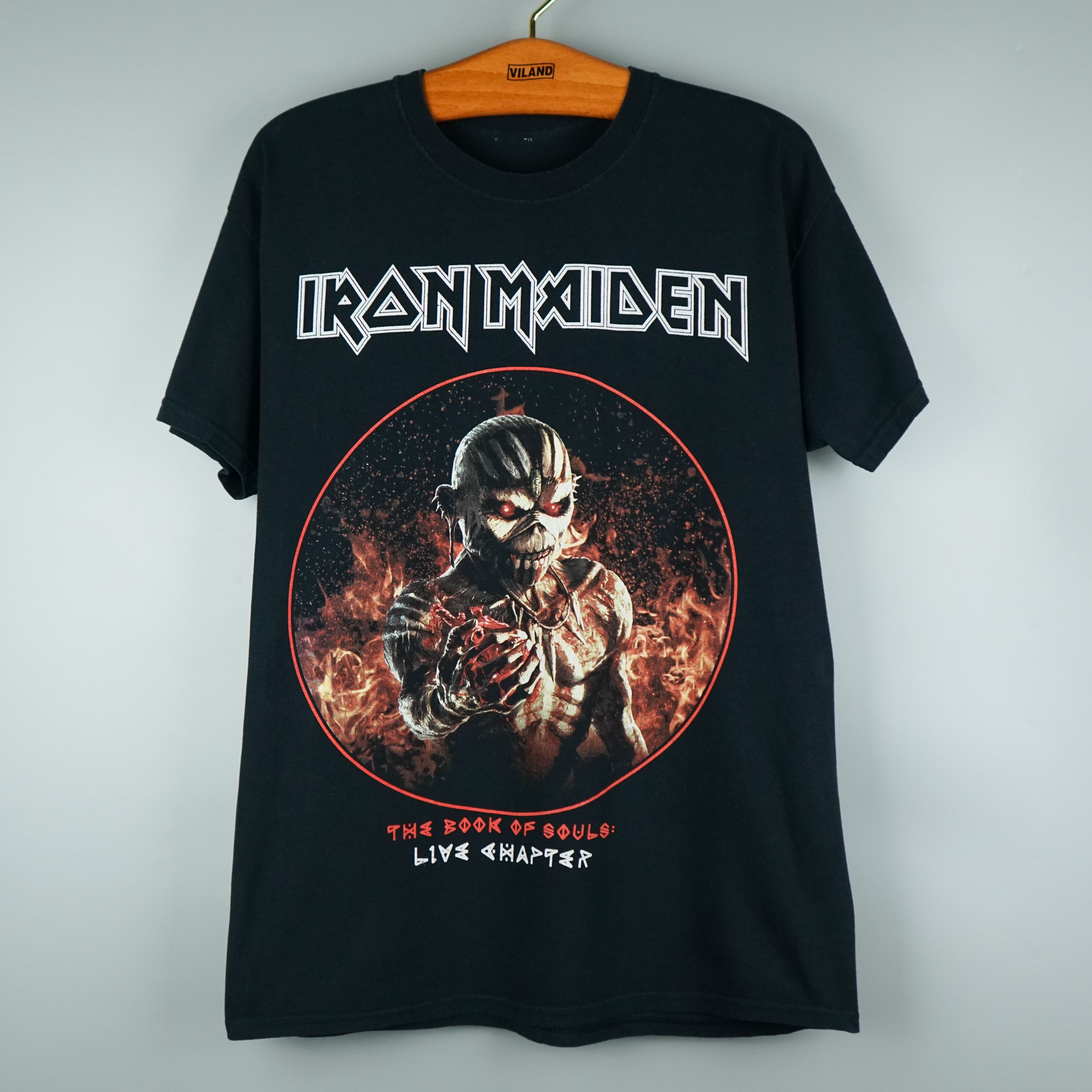Band Tees × Vintage 2018 Iron Maiden t-shirt The Book of Souls Size US L / EU 52-54 / 3 - 1 Thumbnail
