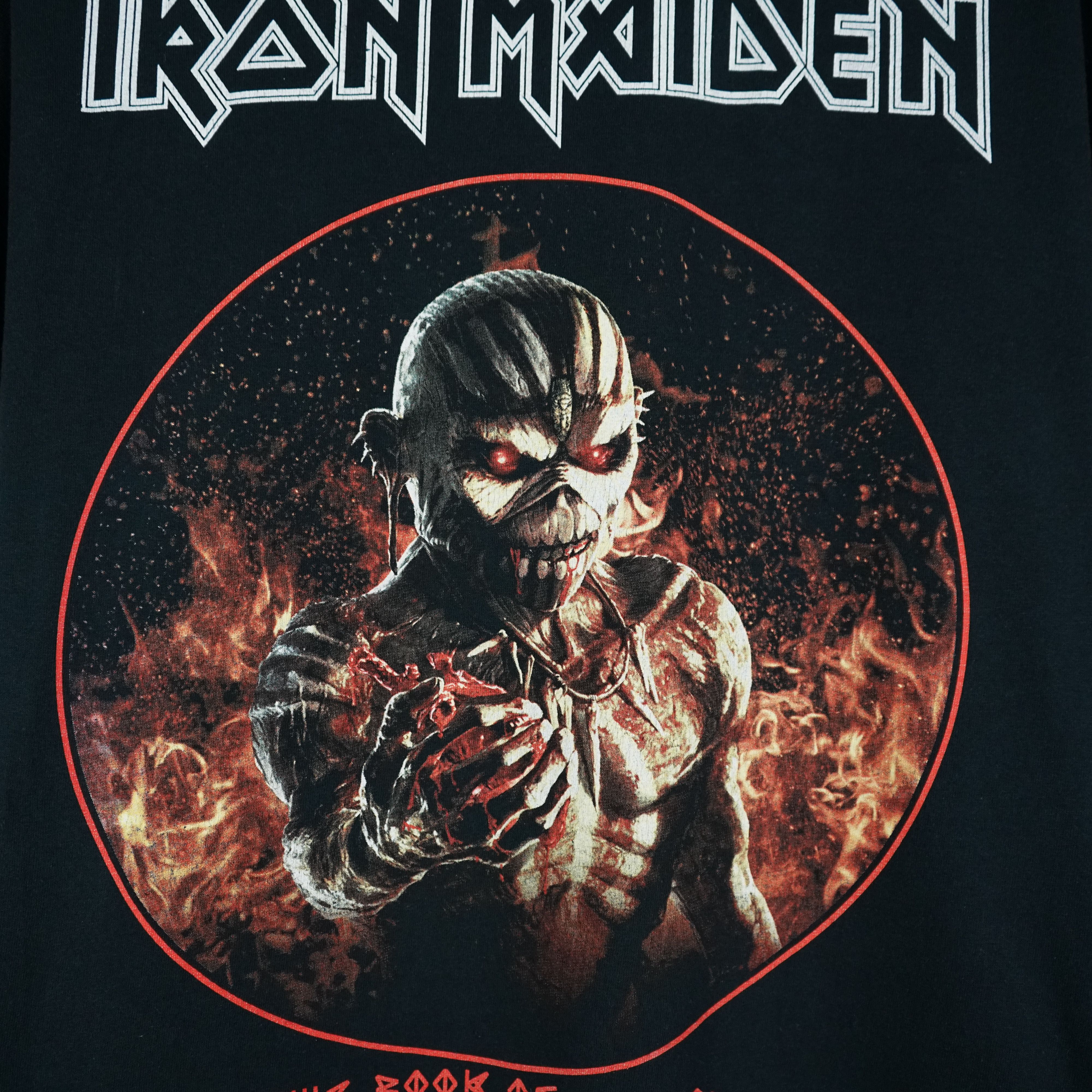 Band Tees × Vintage 2018 Iron Maiden t-shirt The Book of Souls Size US L / EU 52-54 / 3 - 3 Thumbnail
