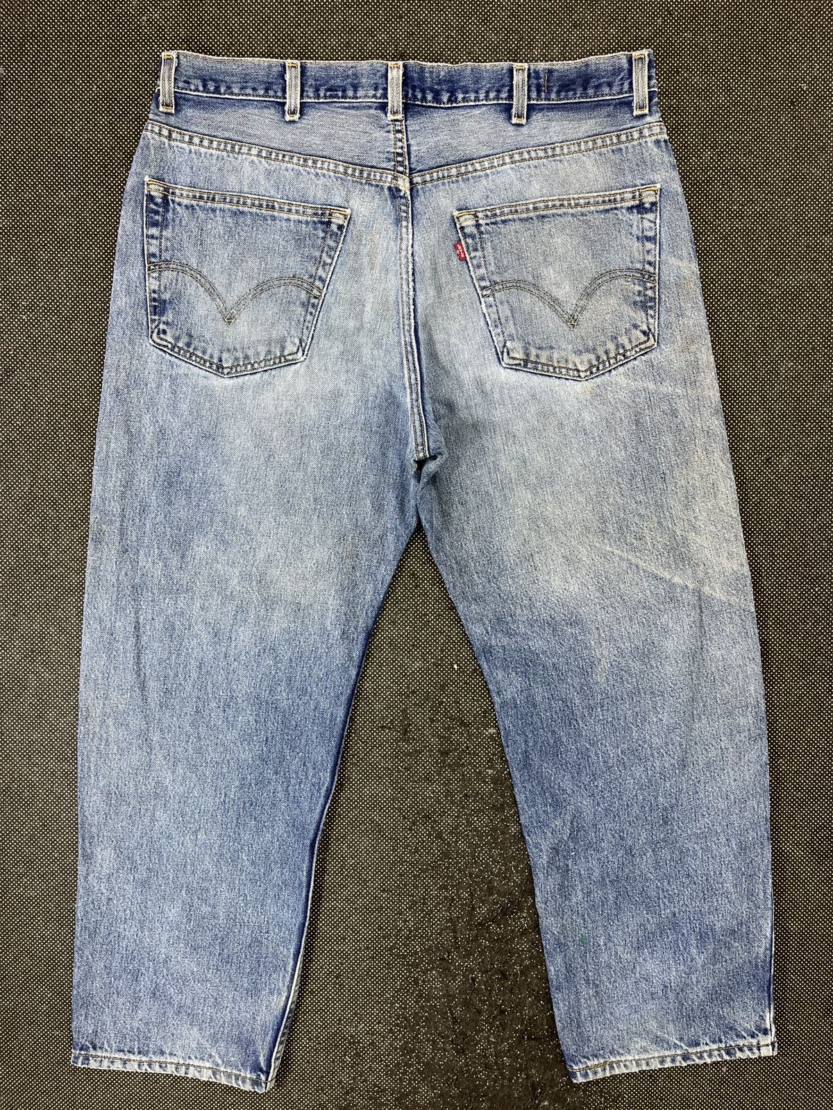 Levi's Vintage Levis 550 Painted Jeans - J705 Size US 38 / EU 54 - 2 Thumbnail
