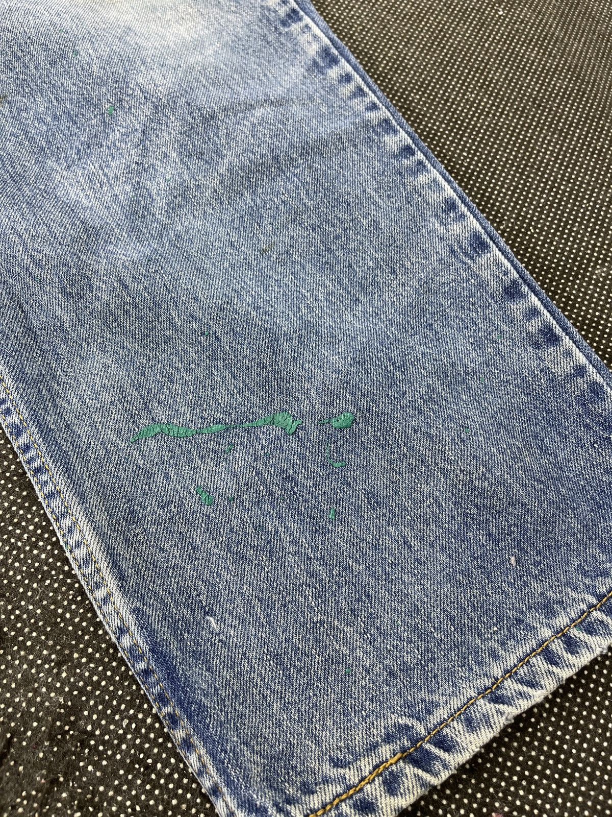 Levi's Vintage Levis 550 Painted Jeans - J705 Size US 38 / EU 54 - 5 Thumbnail