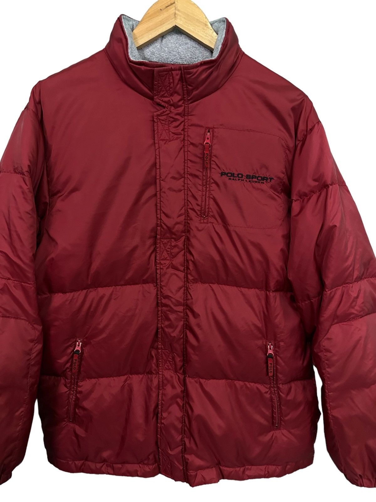 Polo Ralph Lauren POLO RALPH LAUREN RED DOWN JACKET Size US M / EU 48-50 / 2 - 2 Thumbnail