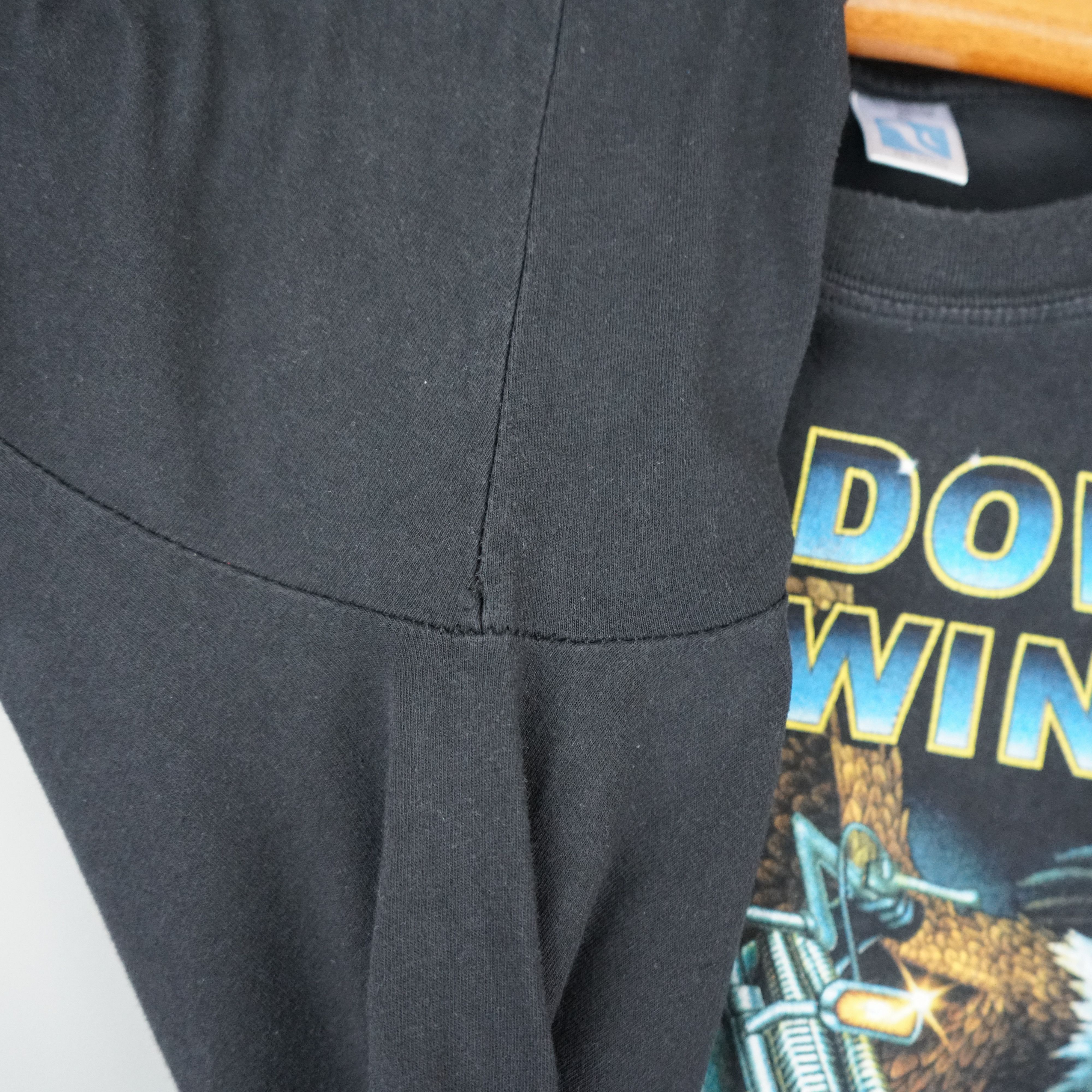 Harley Davidson × Vintage × West Coast Choppers Vintage Shadow Of The Wings t shirt 90s Size US L / EU 52-54 / 3 - 6 Thumbnail